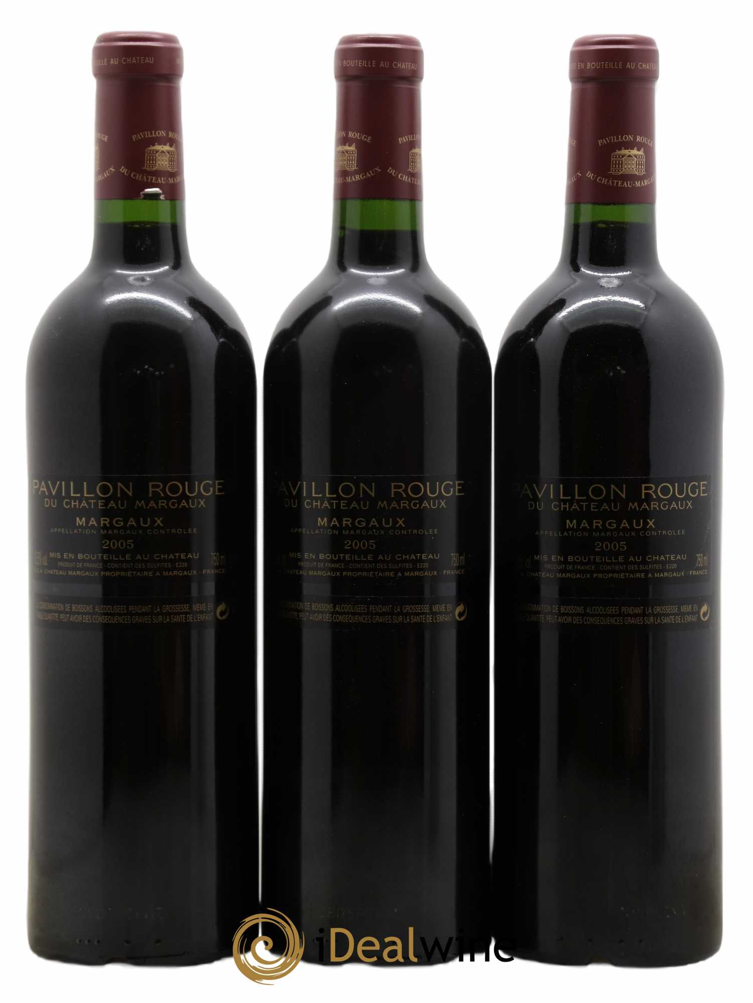 Pavillon Rouge du Château Margaux Second Vin 2005 - Lot de 12 bouteilles - 2