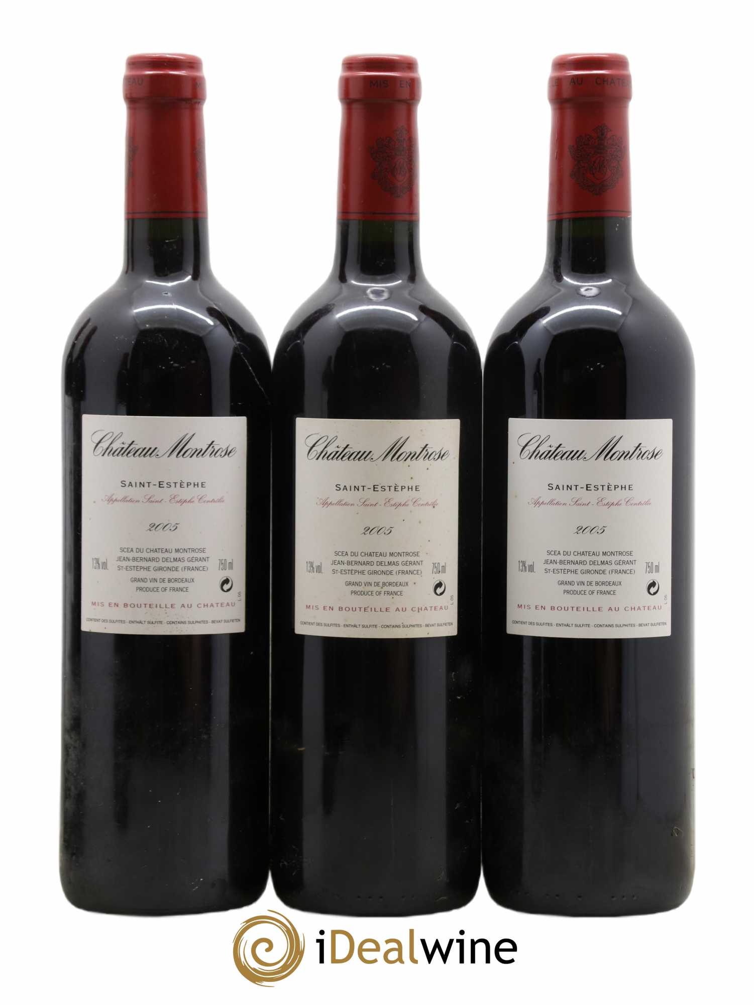 Château Montrose 2ème Grand Cru Classé 2005 - Lot of 12 bottles - 6