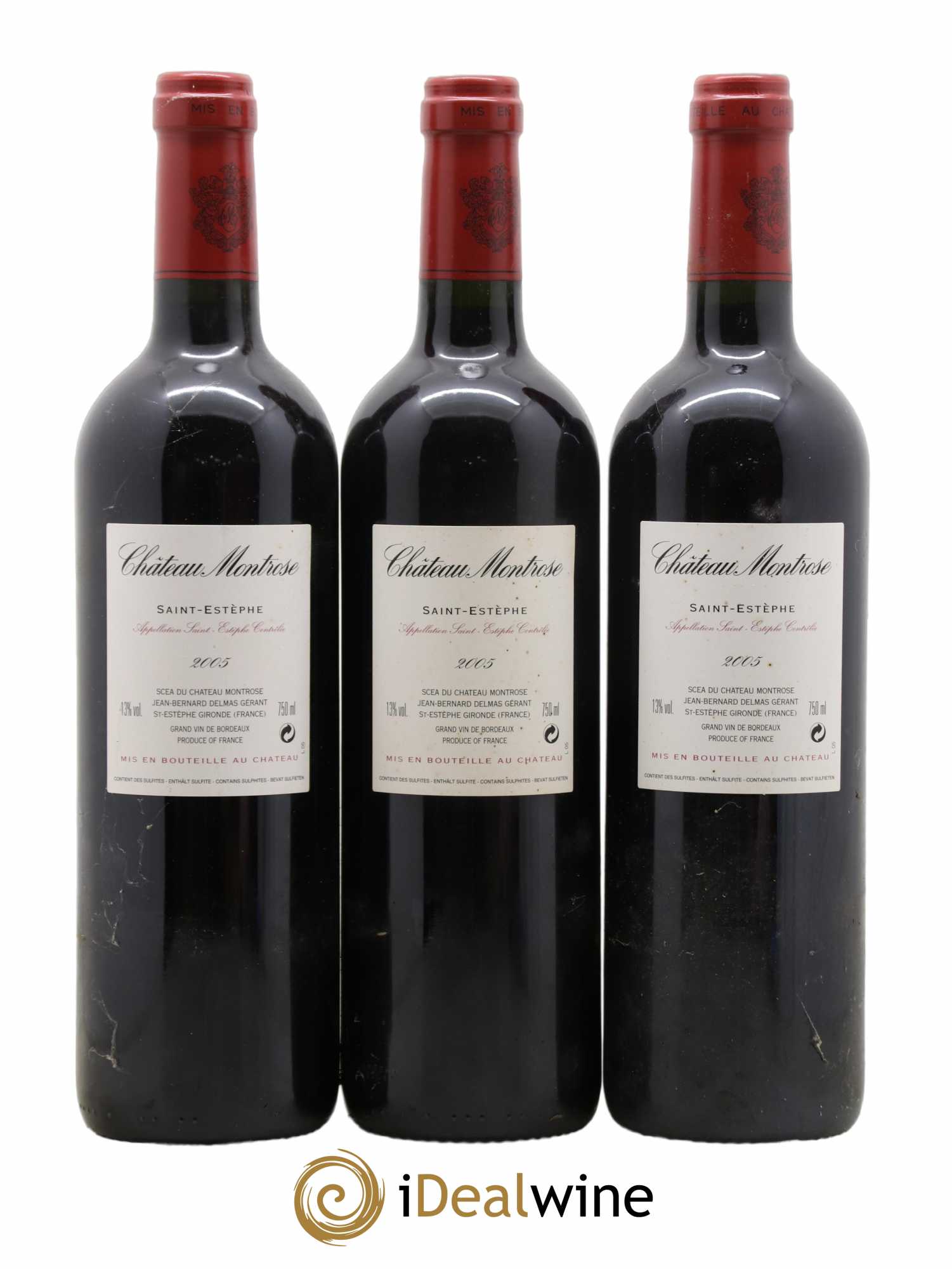Château Montrose 2ème Grand Cru Classé 2005 - Lot of 12 bottles - 8
