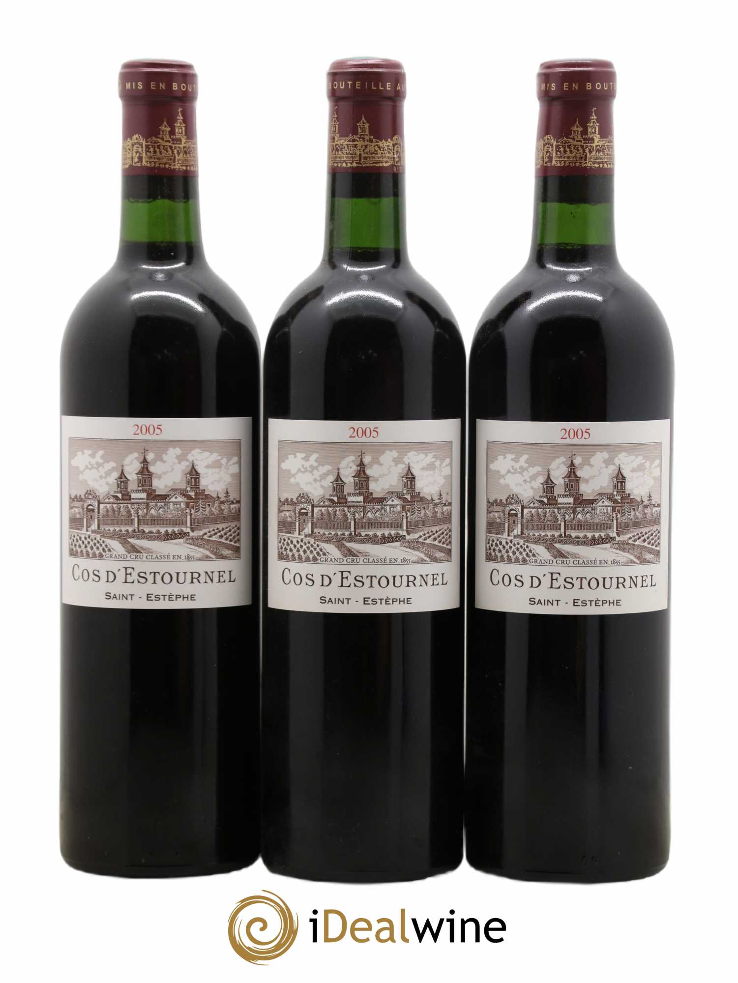 Cos d'Estournel 2ème Grand Cru Classé 2005 - Lot de 12 bouteilles - 1