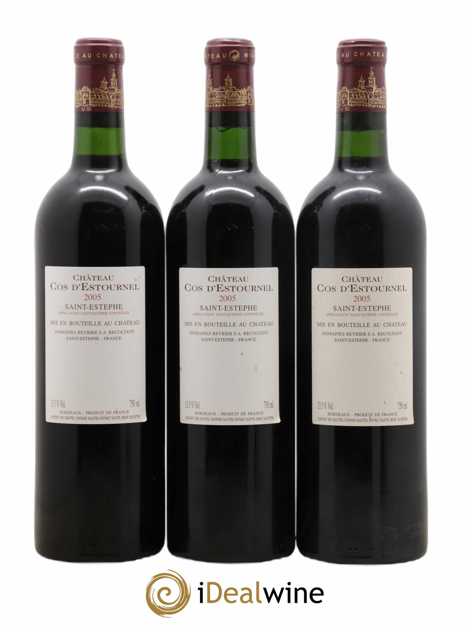 Cos d'Estournel 2ème Grand Cru Classé 2005 - Lot de 12 bouteilles - 2