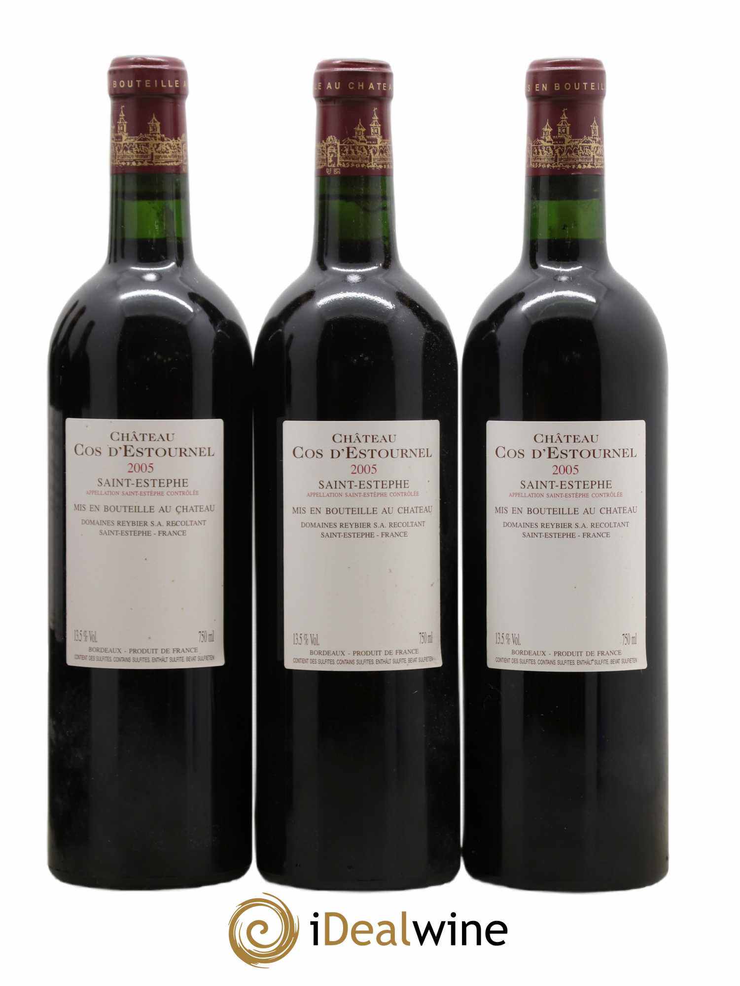 Cos d'Estournel 2ème Grand Cru Classé 2005 - Lot de 12 bouteilles - 4