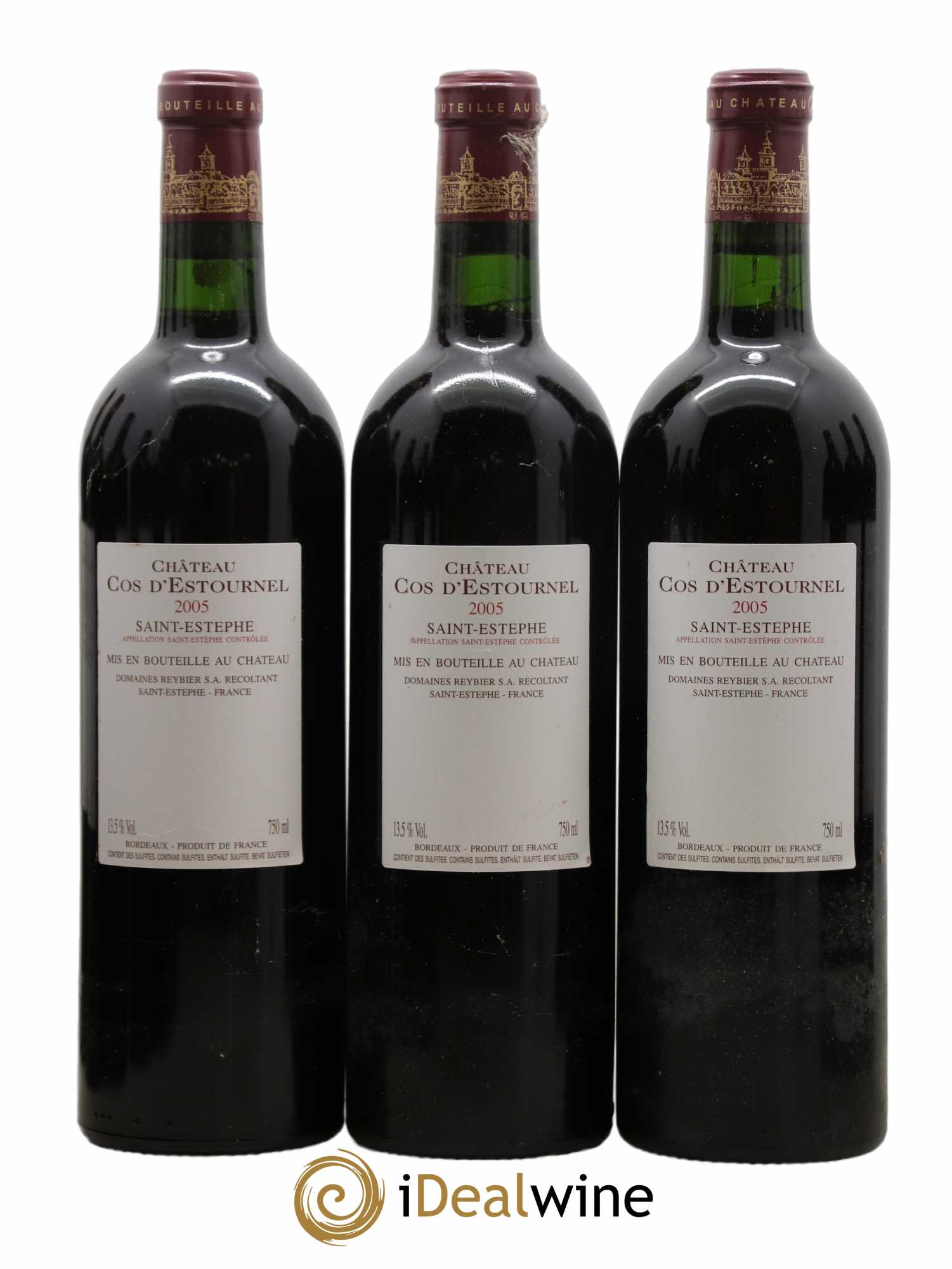 Cos d'Estournel 2ème Grand Cru Classé 2005 - Lot de 12 bouteilles - 8