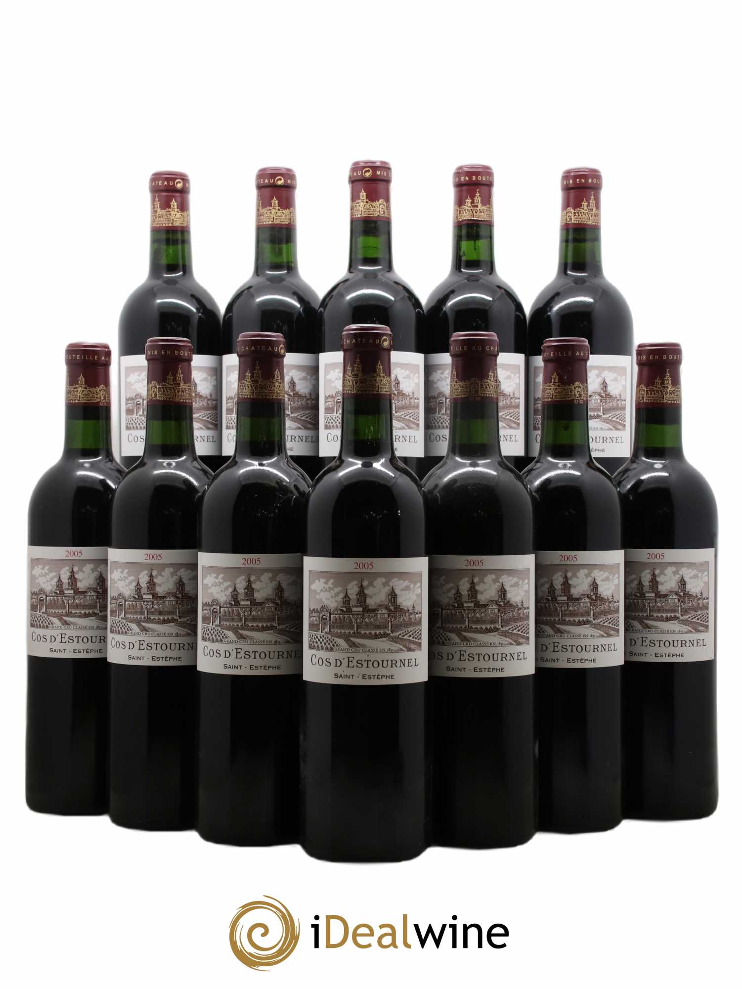 Cos d'Estournel 2ème Grand Cru Classé 2005 - Lot de 12 bouteilles - 0