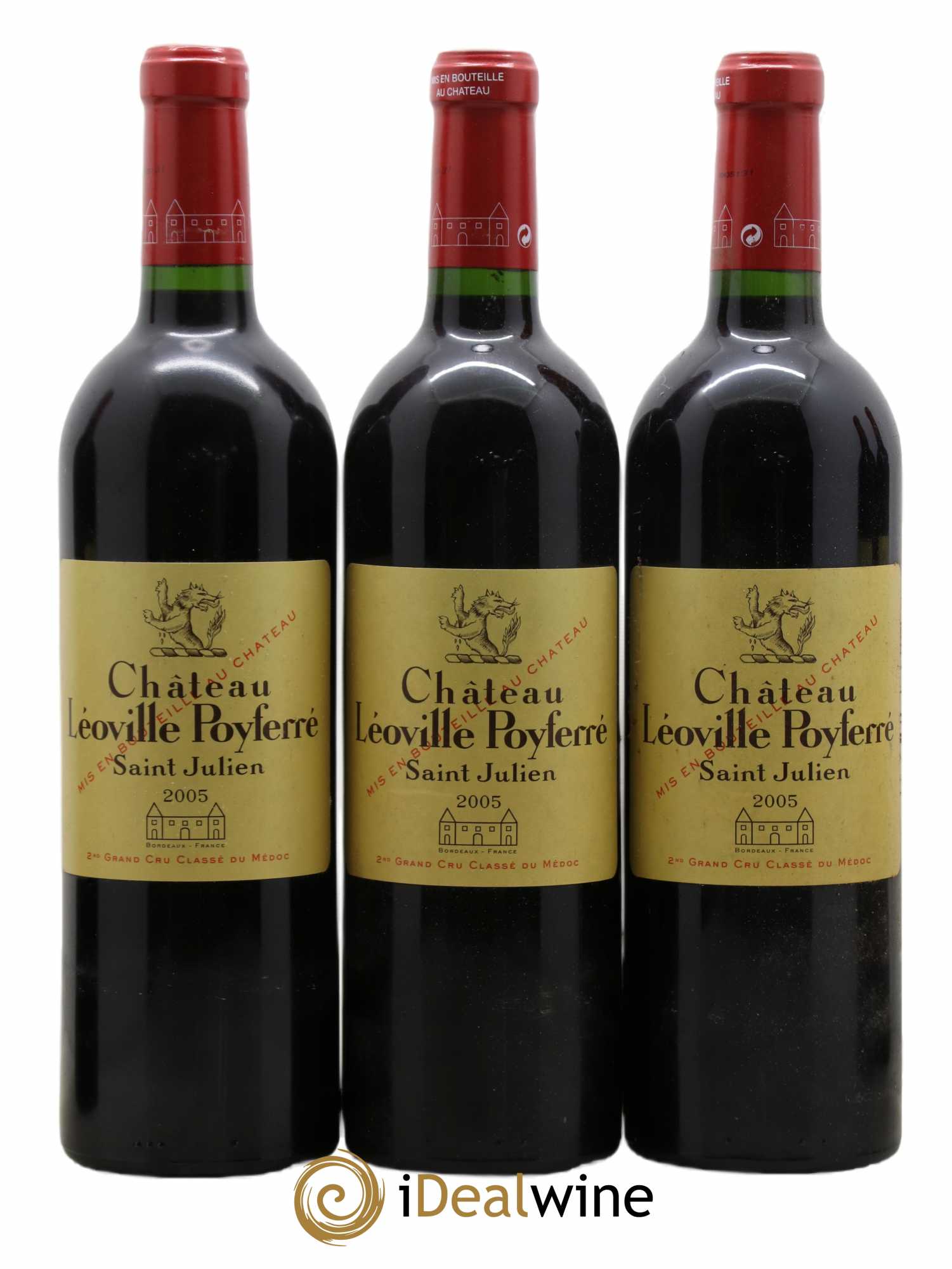 Château Léoville Poyferré 2ème Grand Cru Classé 2005 - Lot de 12 bouteilles - 3