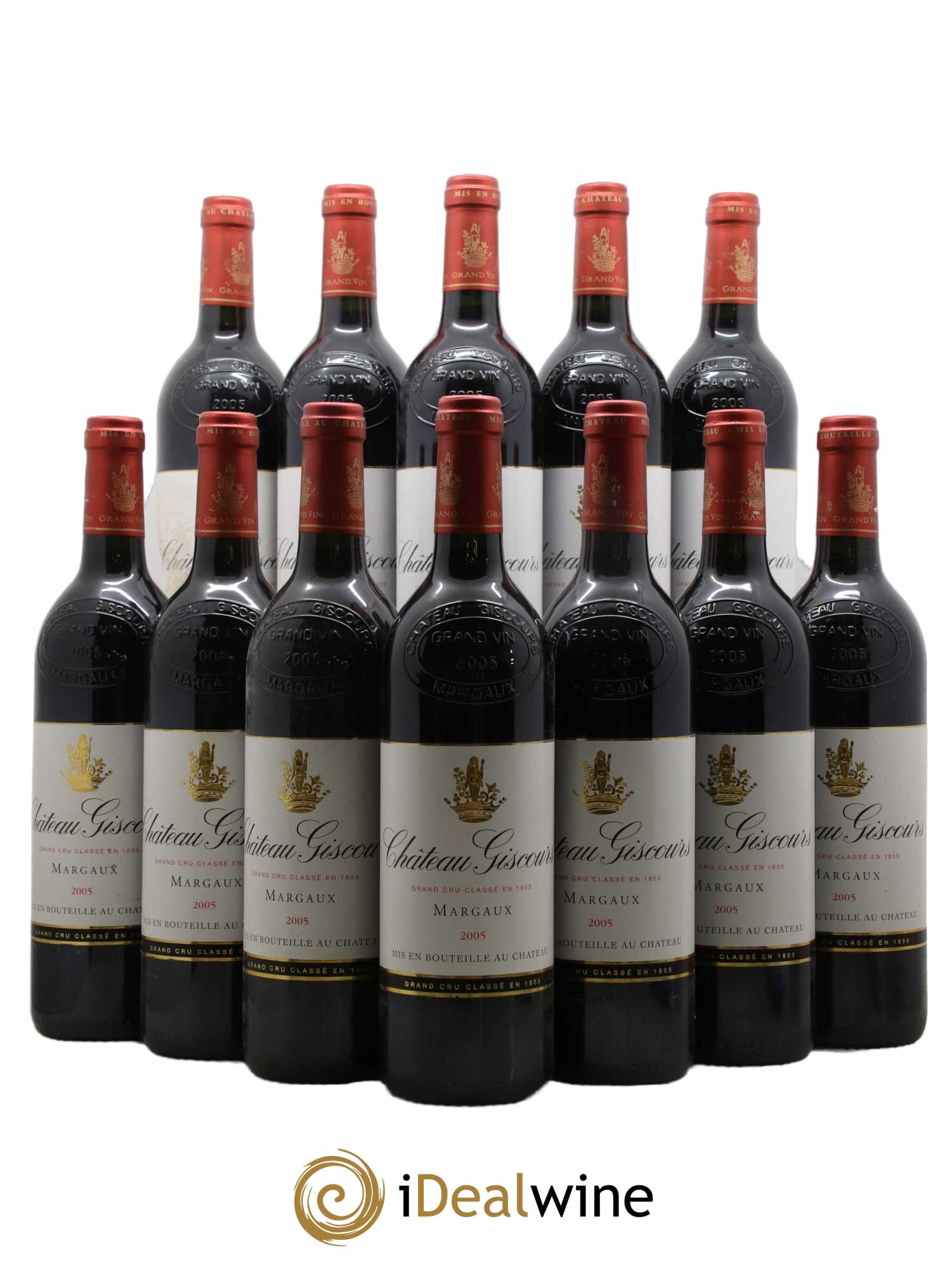 Château Giscours 3ème Grand Cru Classé 2005 - Lot de 12 bouteilles - 0