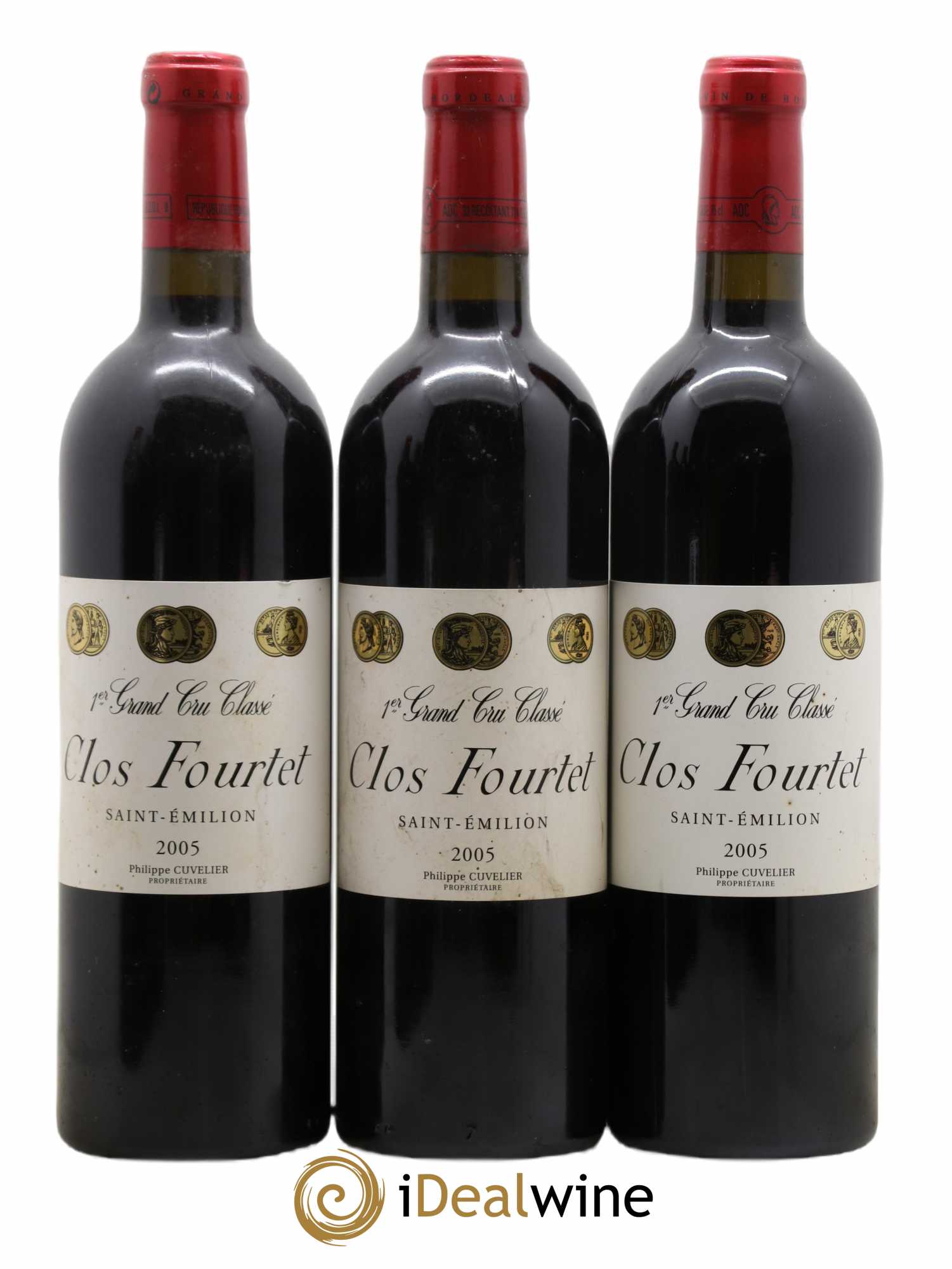 Clos Fourtet 1er Grand Cru Classé B 2005 - Lot de 12 bouteilles - 3