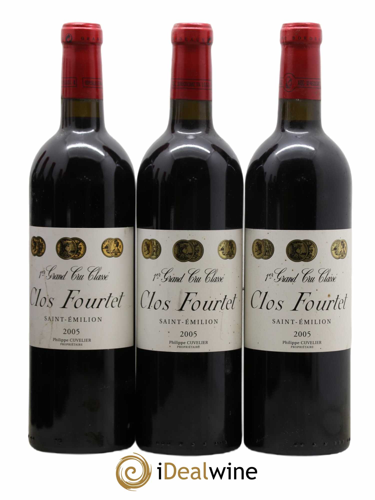 Clos Fourtet 1er Grand Cru Classé B 2005 - Lot de 12 bouteilles - 5