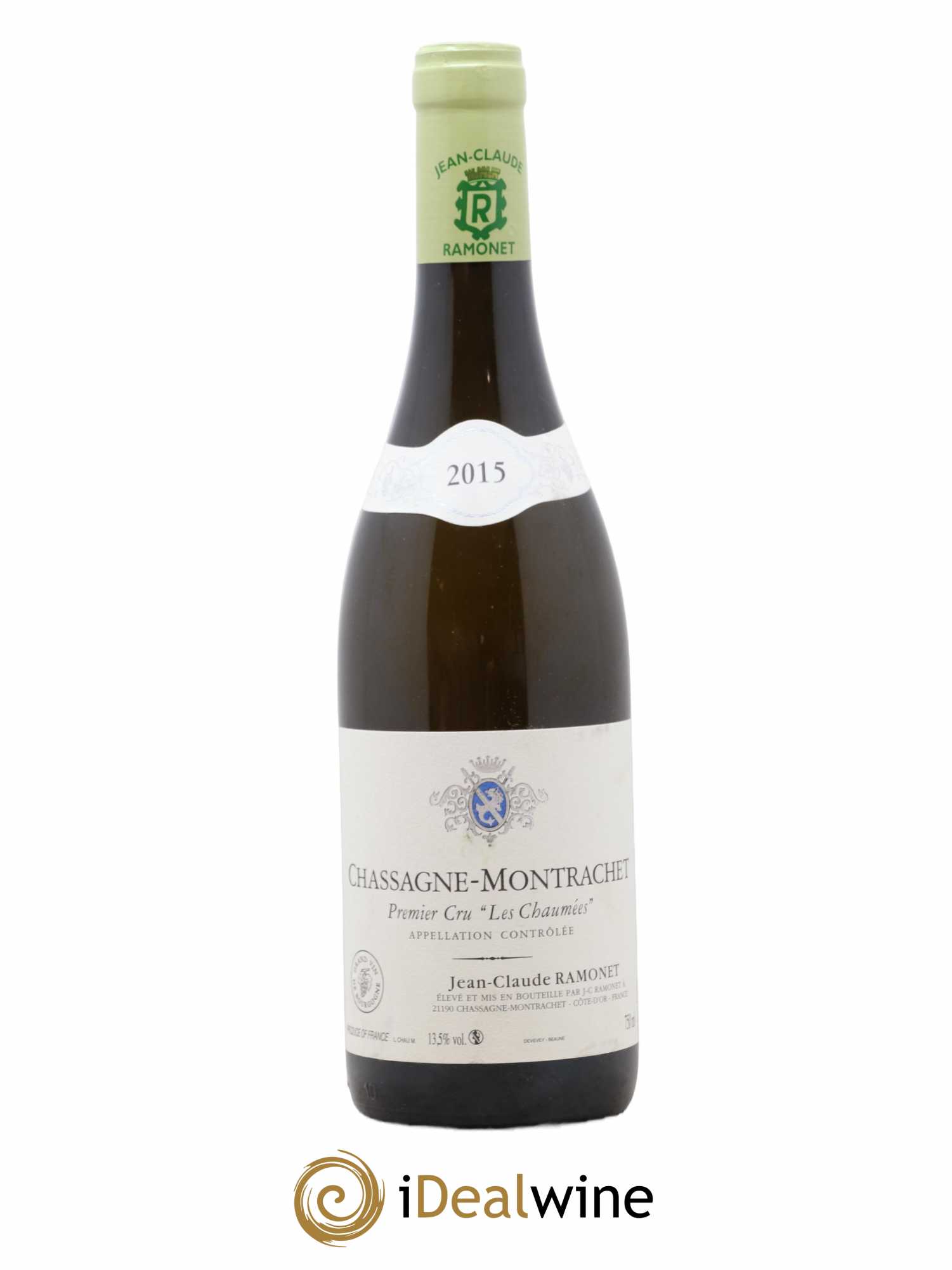 Chassagne-Montrachet 1er Cru Les Chaumées Ramonet (Domaine) 2015 - Lot de 1 bouteille - 0