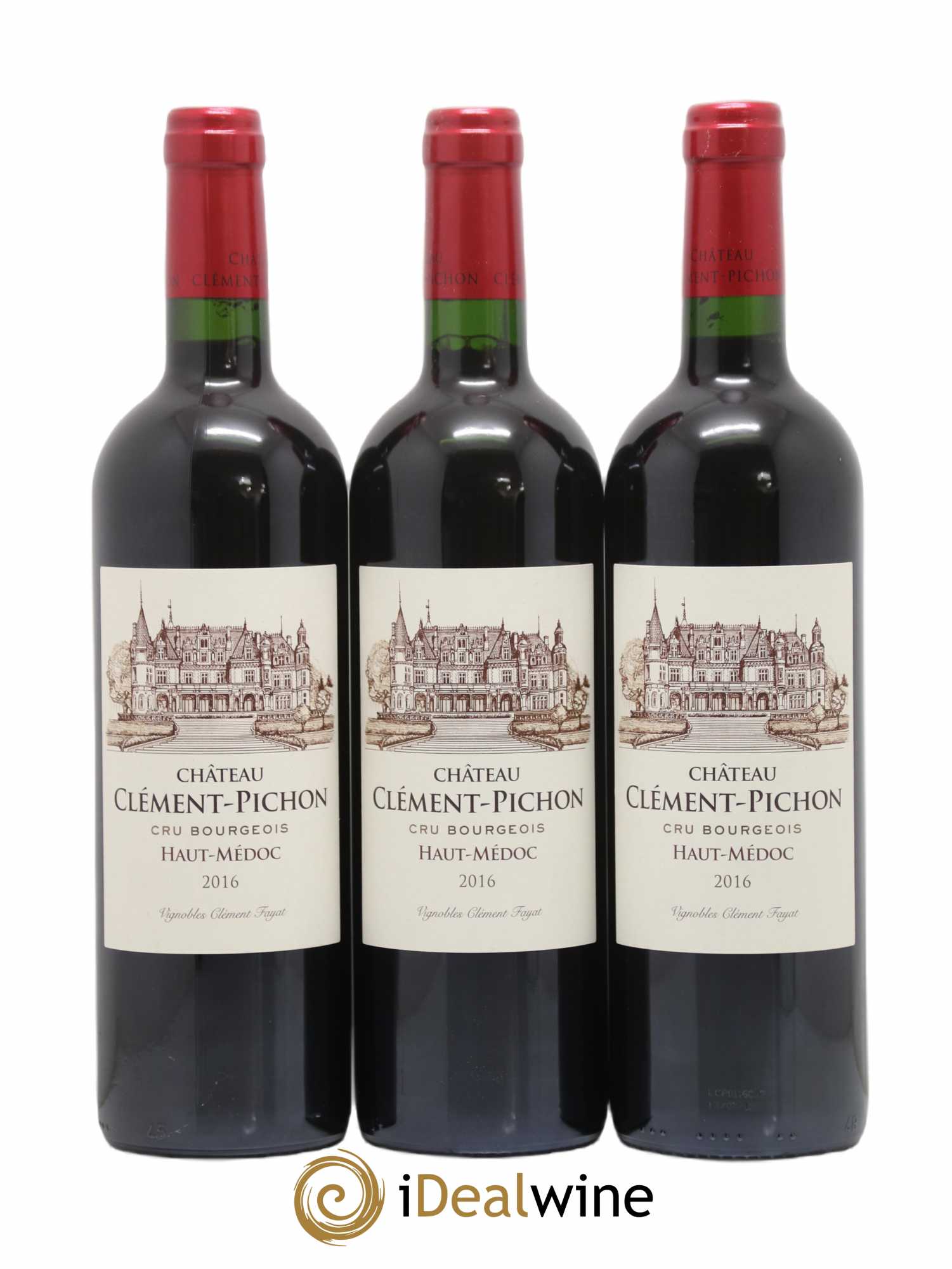 Château Clément-Pichon Cru Bourgeois 2016 - Lot de 6 bouteilles - 2