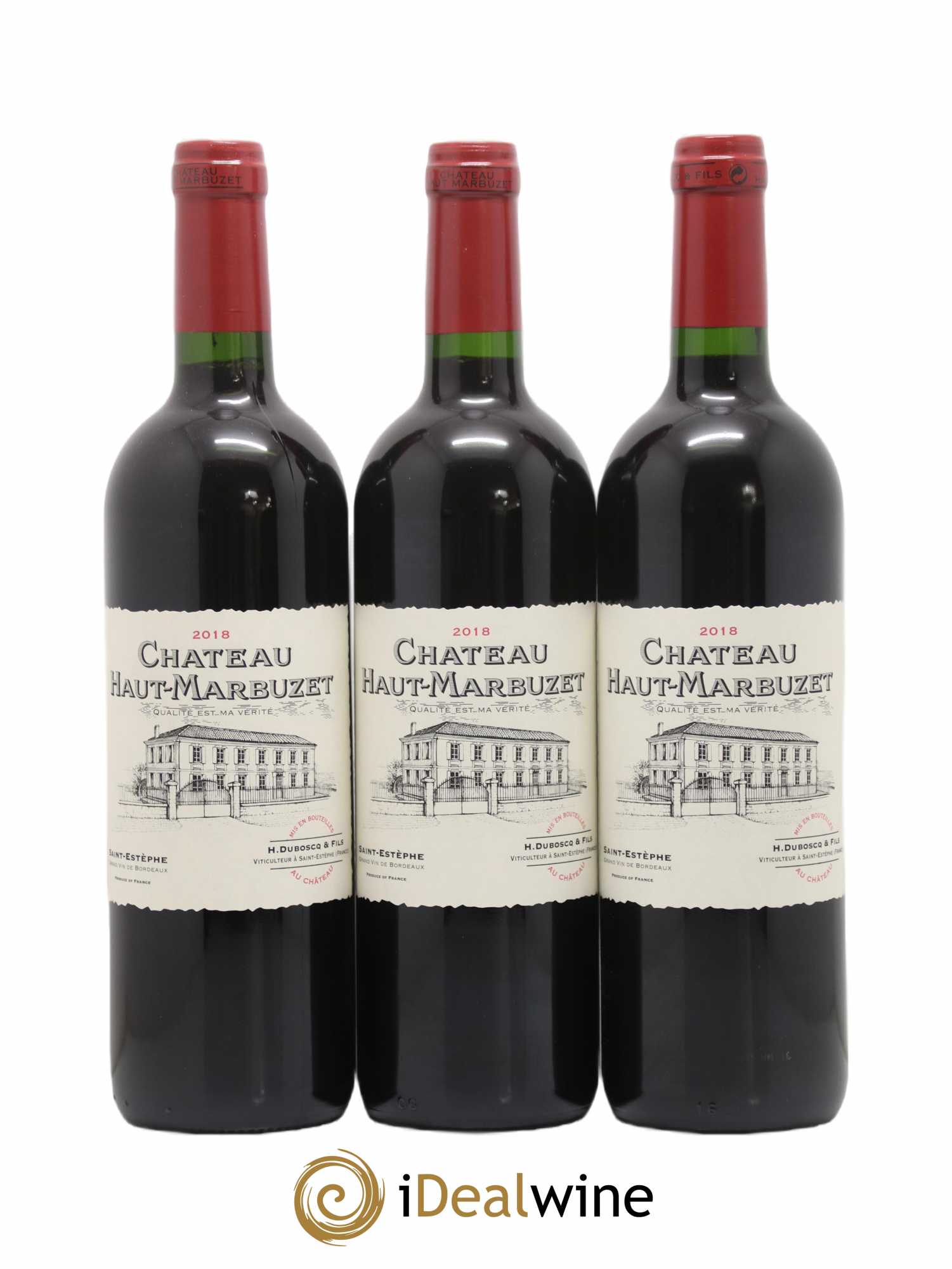 Château Haut Marbuzet 2018 - Lot de 1 bouteille - 2