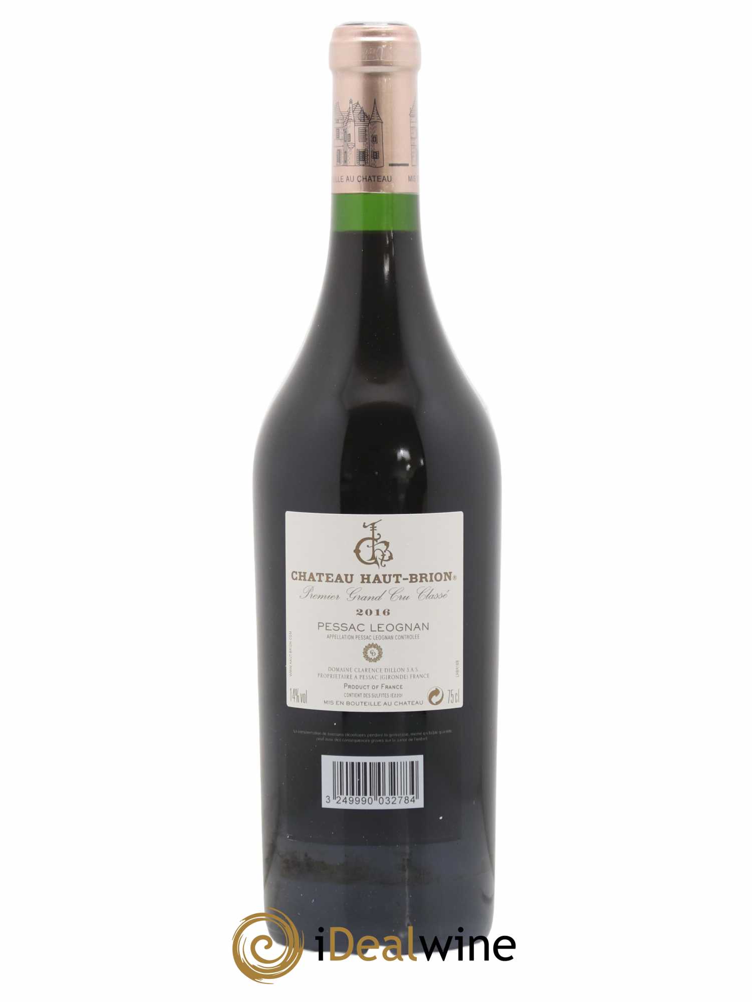 Château Haut Brion 1er Grand Cru Classé 2016 - Lot de 1 bouteille - 1