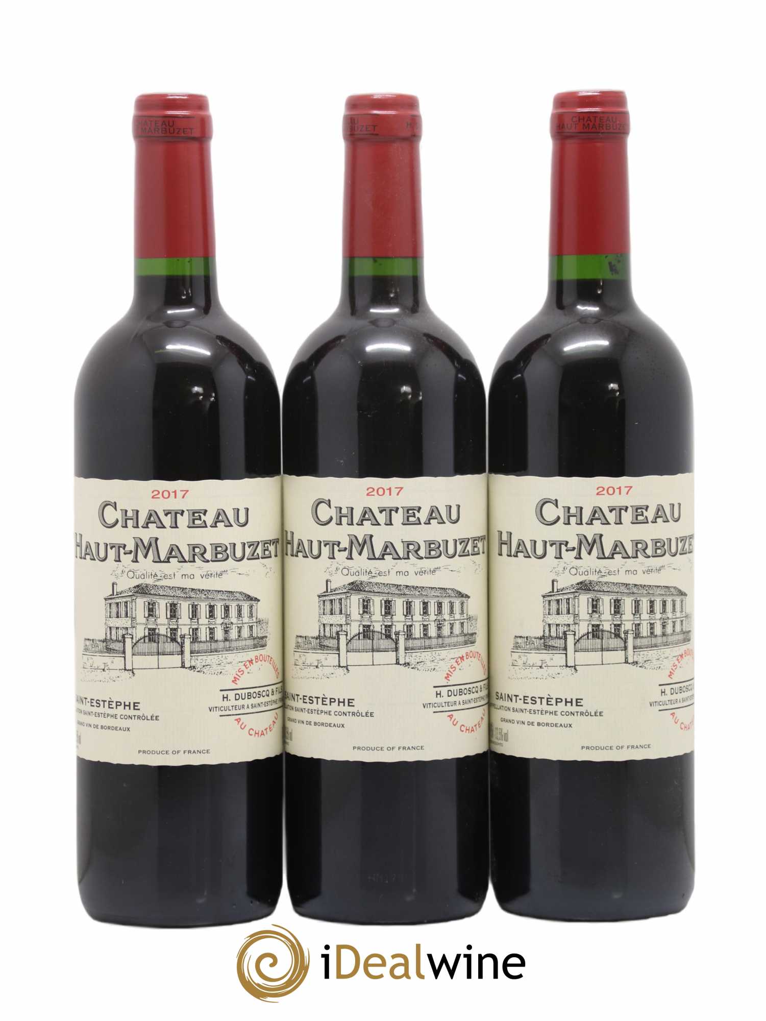 Château Haut Marbuzet (sans prix de réserve) 2017 - Lot de 6 bouteilles - 2