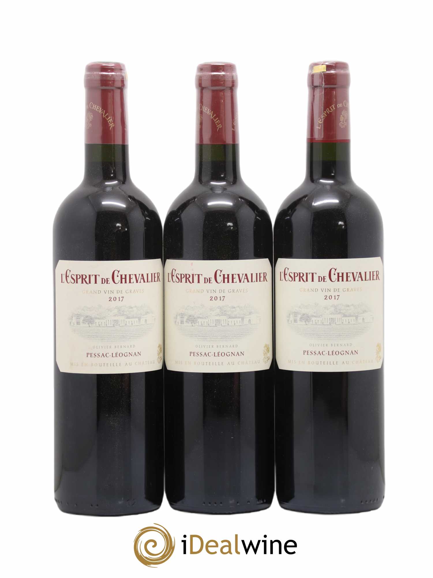 Esprit de Chevalier Second Vin 2017 - Lot de 6 bouteilles - 2