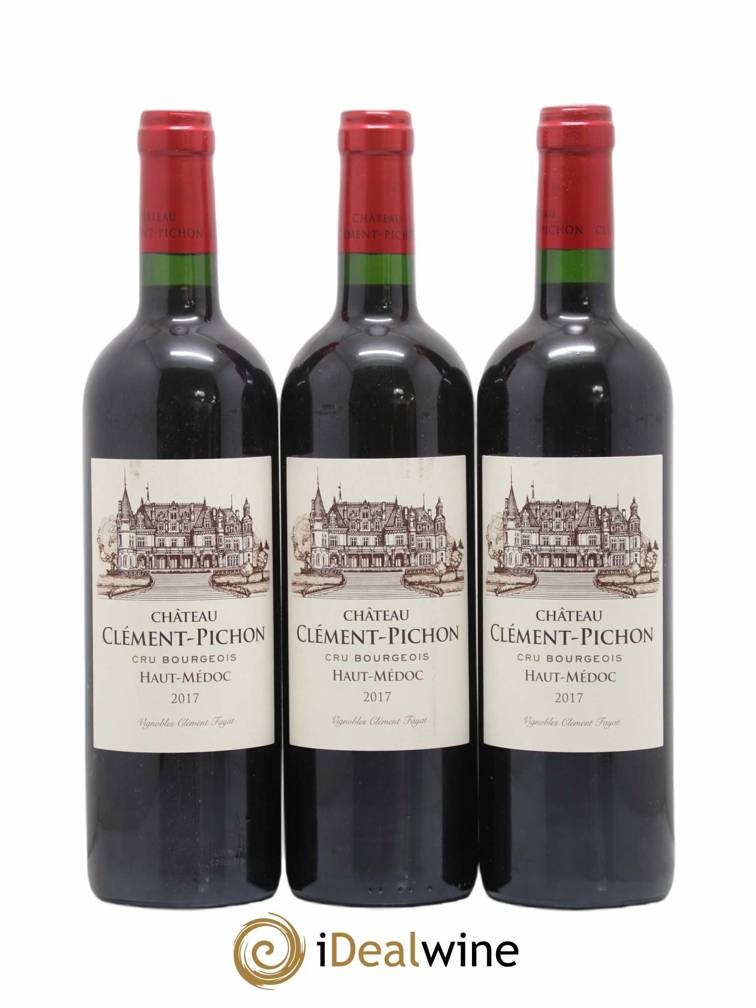 Château Clément-Pichon Cru Bourgeois 2017 - Lot de 6 bouteilles - 2