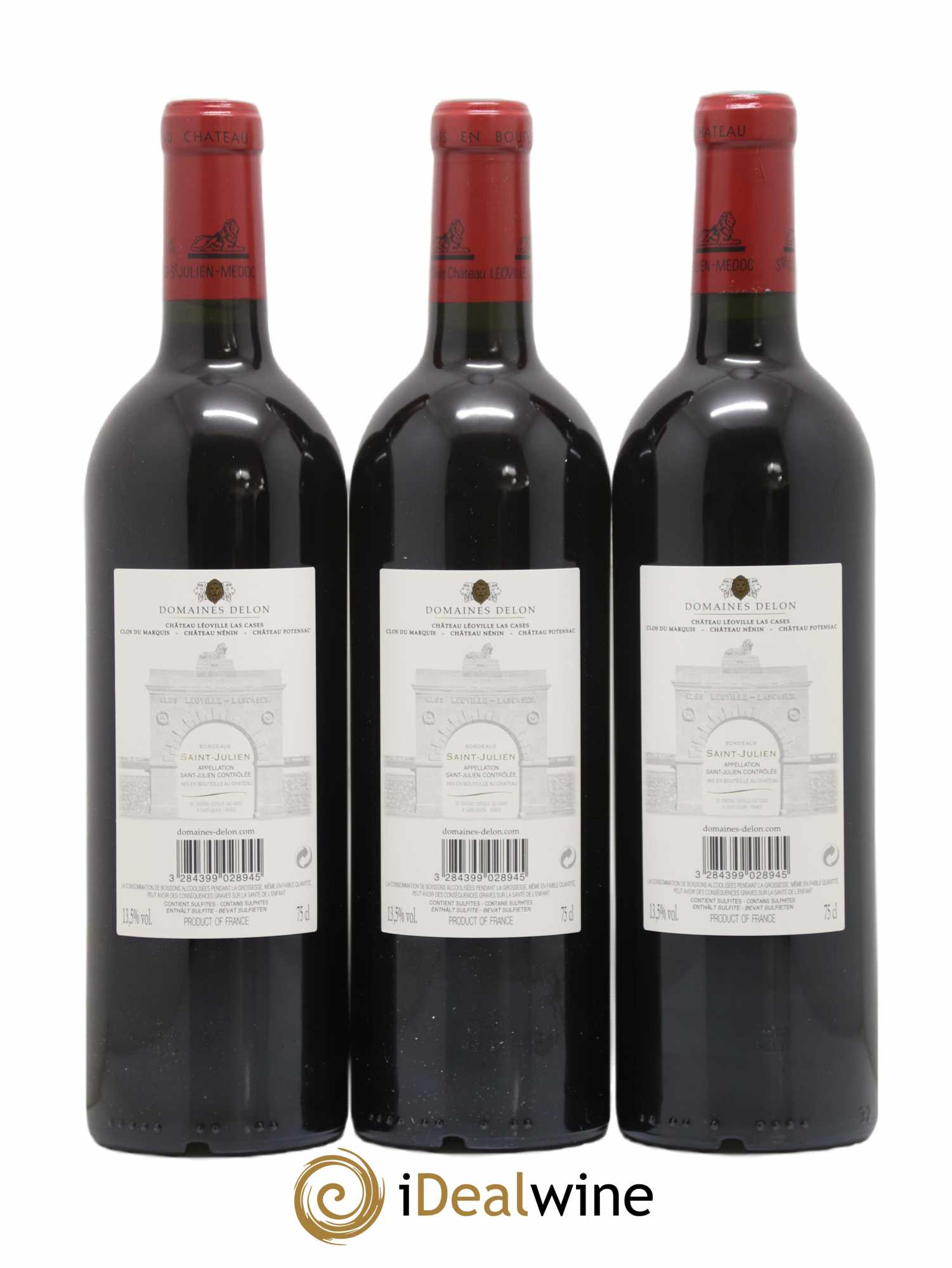 Château Léoville Las Cases 2ème Grand Cru Classé 2015 - Lotto di 6 bottiglie - 4