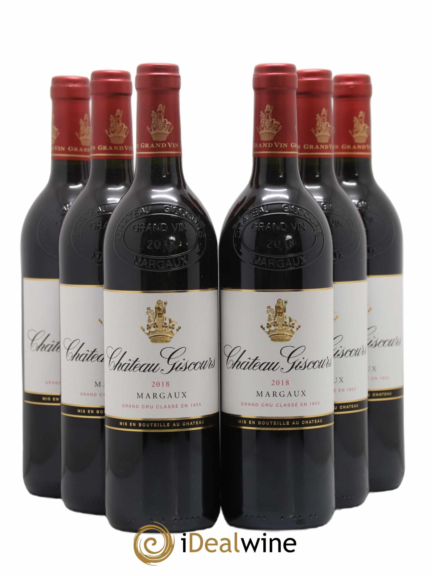 Château Giscours 3ème Grand Cru Classé 2018 - Lot de 6 bouteilles - 0