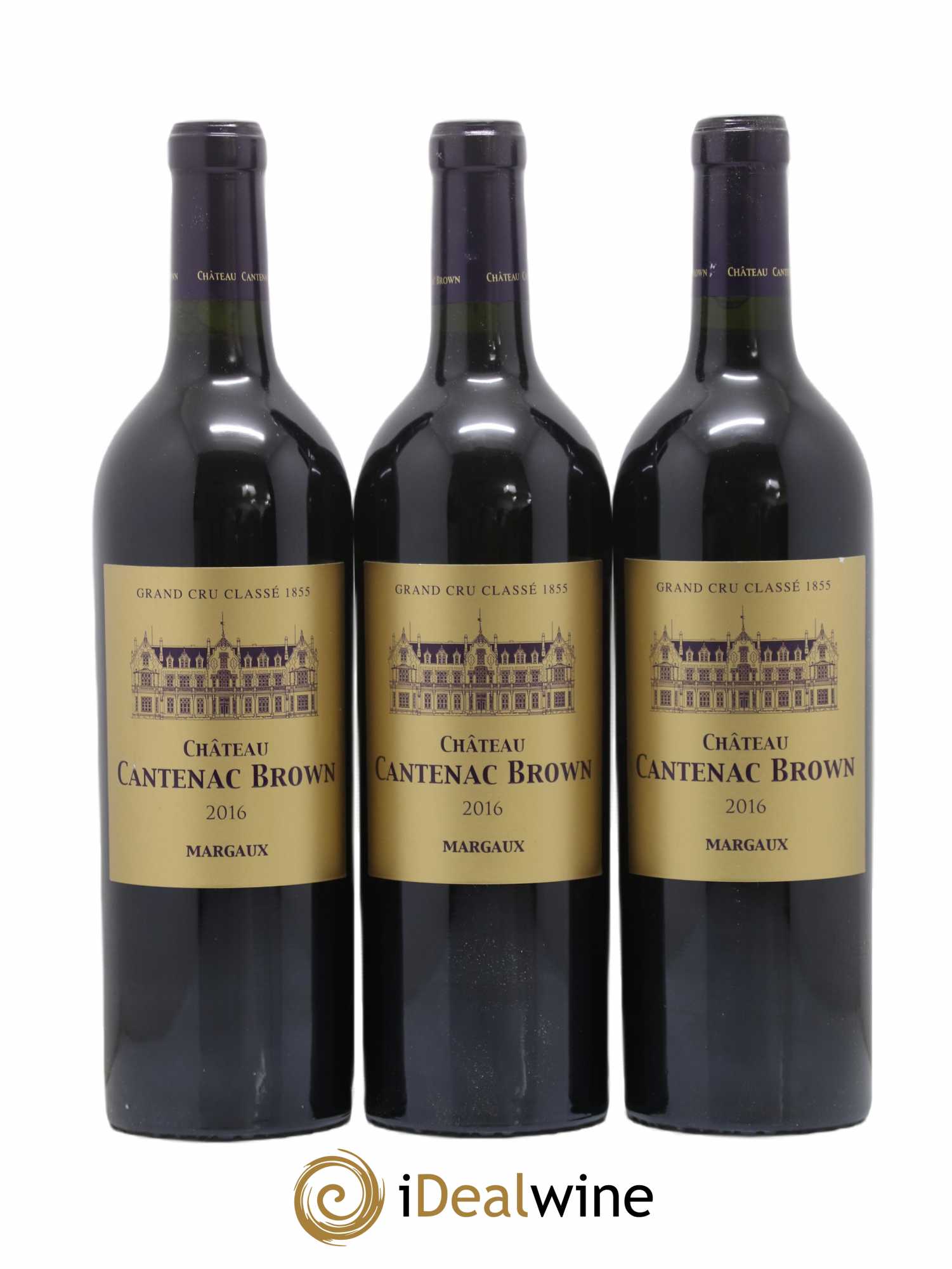 Château Cantenac Brown 3ème Grand Cru Classé 2016 - Lot de 6 bouteilles - 1