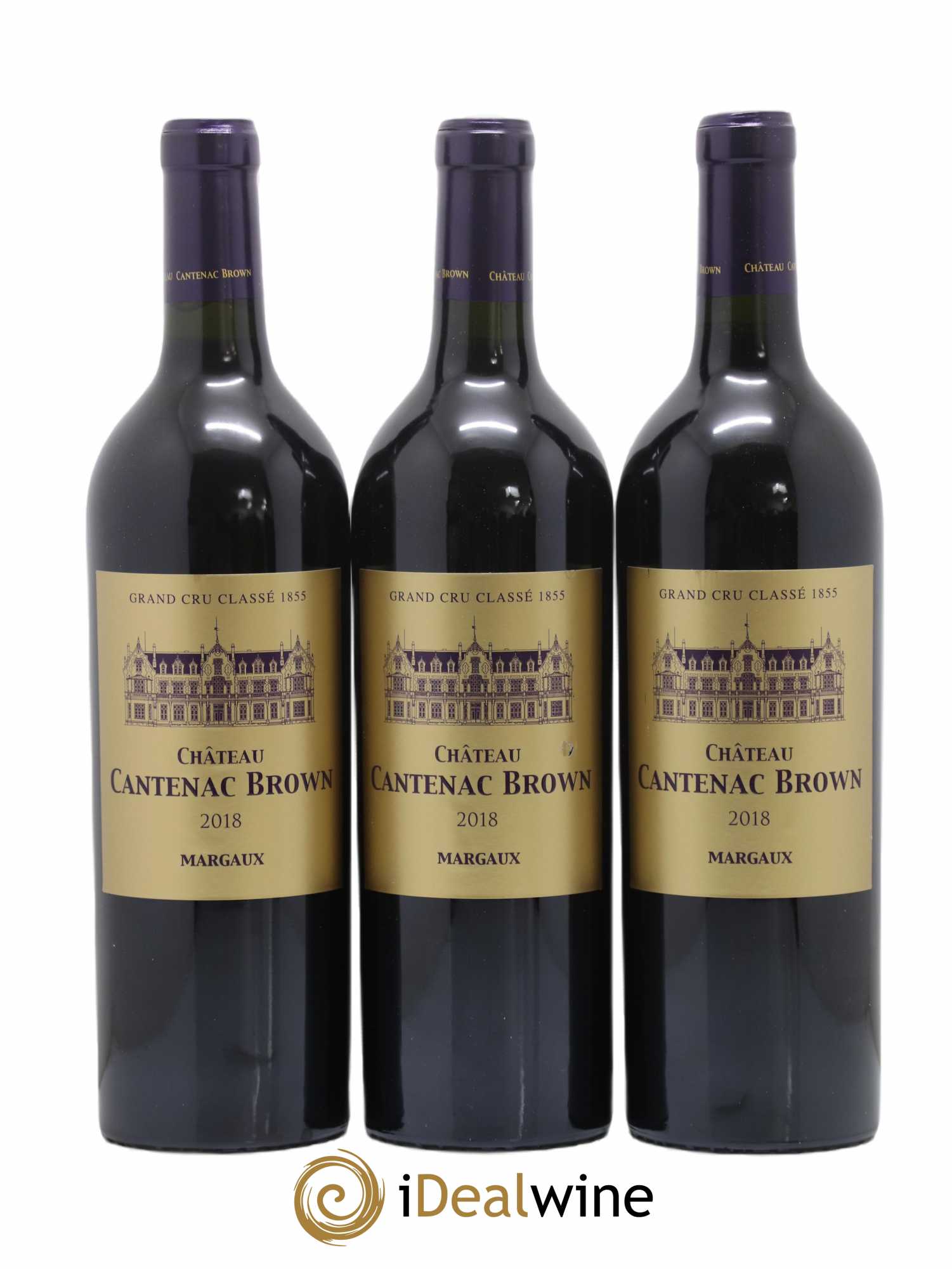 Château Cantenac Brown 3ème Grand Cru Classé 2018 - Lot de 6 bouteilles - 2