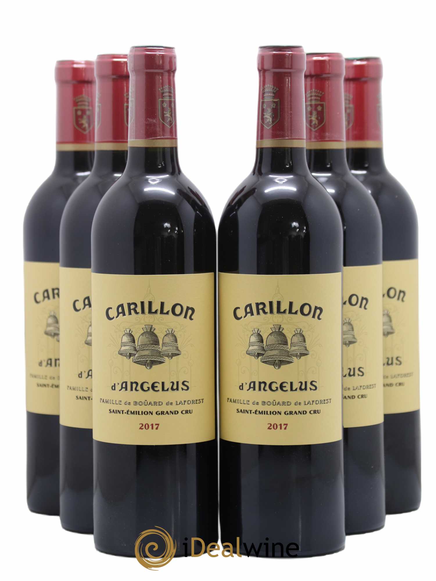Le Carillon de l'Angélus Second Vin 2017 - Lot de 6 bouteilles - 0