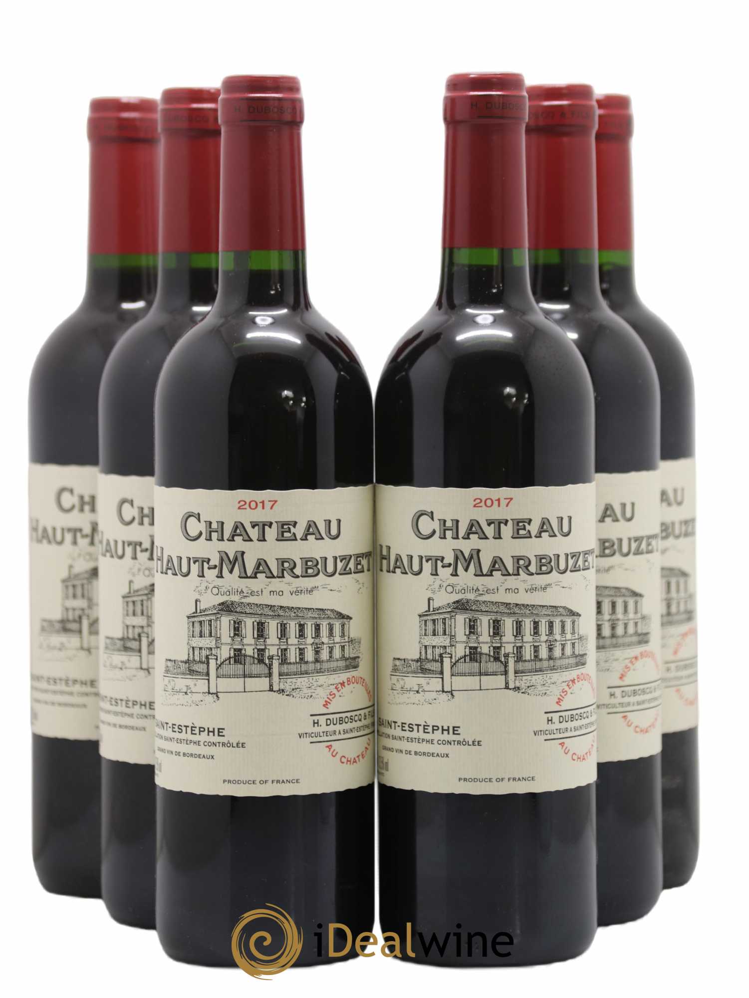 Château Haut Marbuzet 2017 - Lot de 6 bouteilles - 0