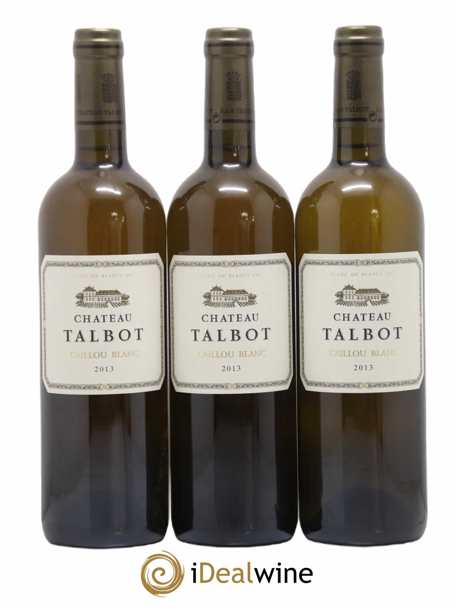 Château Talbot Caillou Blanc 2013 - Lot de 6 bouteilles - 2