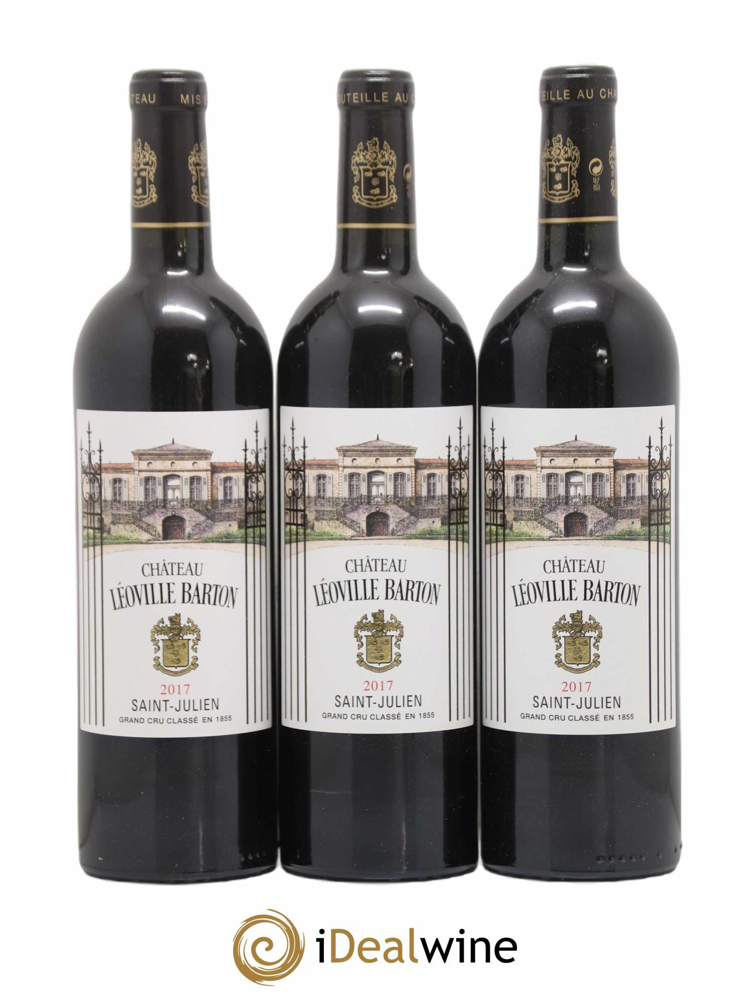 Château Léoville Barton 2ème Grand Cru Classé 2017 - Lot de 6 bouteilles - 2
