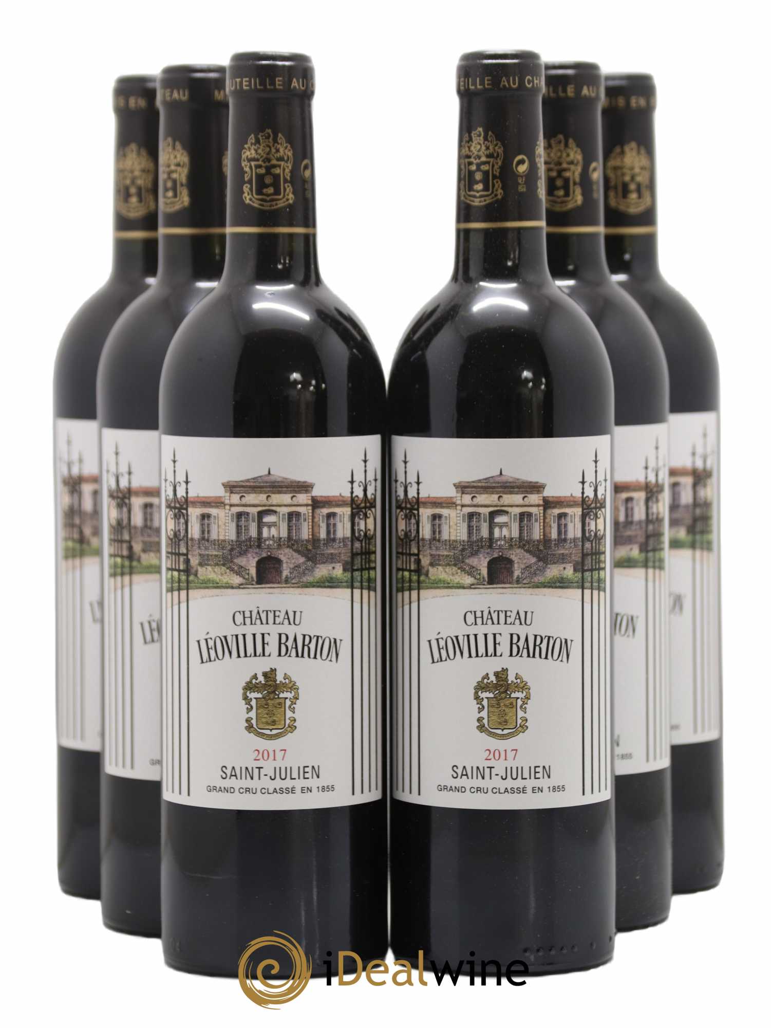 Château Léoville Barton 2ème Grand Cru Classé 2017 - Lot de 6 bouteilles - 0