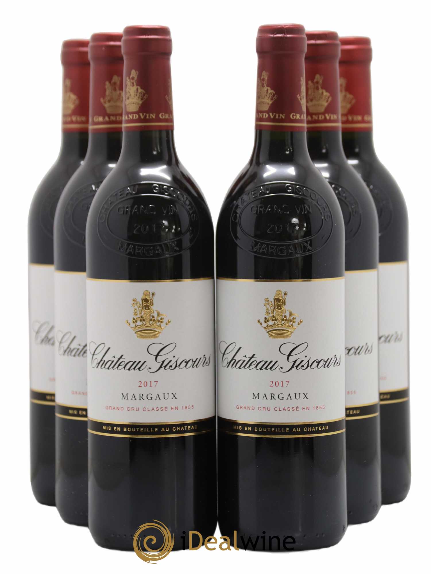 Château Giscours 3ème Grand Cru Classé 2017 - Lot de 6 bouteilles - 0