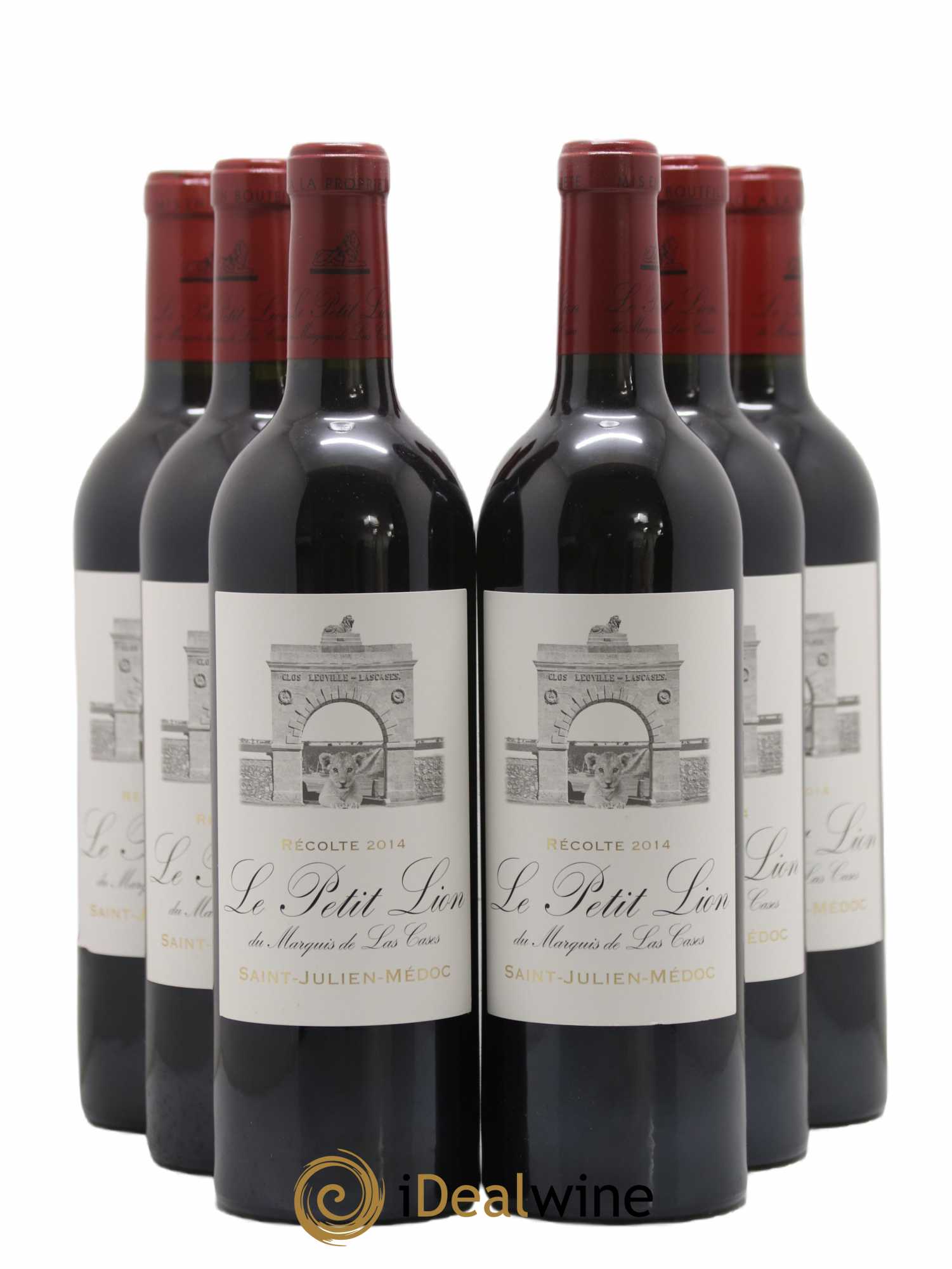 Le Petit Lion du Marquis de Las Cases Second Vin 2014 - Lot de 6 bouteilles - 0