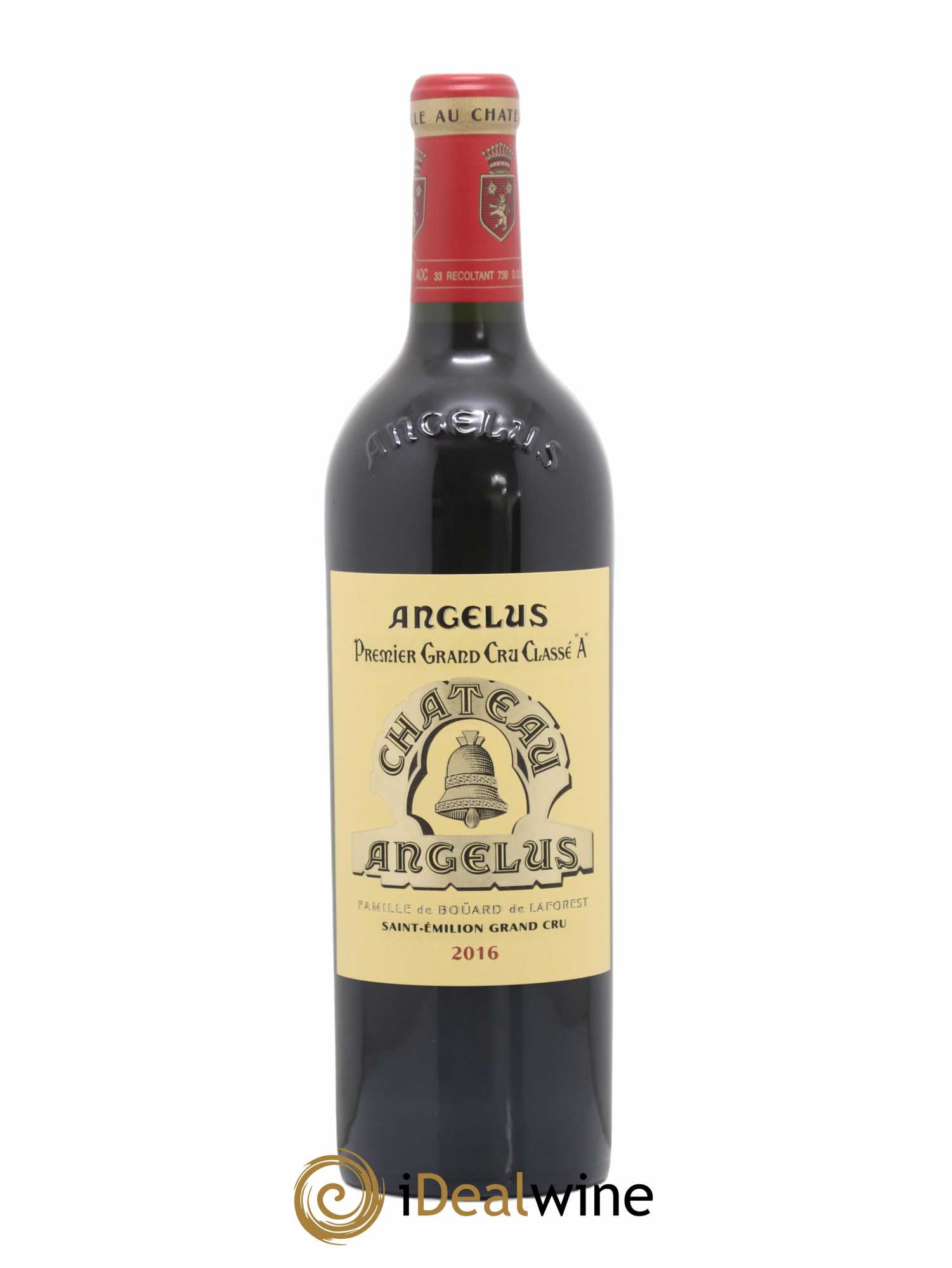 Château Angélus 1er Grand Cru Classé A 2016 - Lot de 1 bouteille - 0