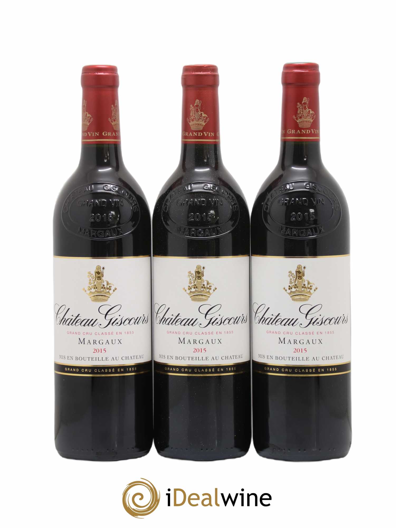 Château Giscours 3ème Grand Cru Classé 2015 - Lot de 6 bouteilles - 1