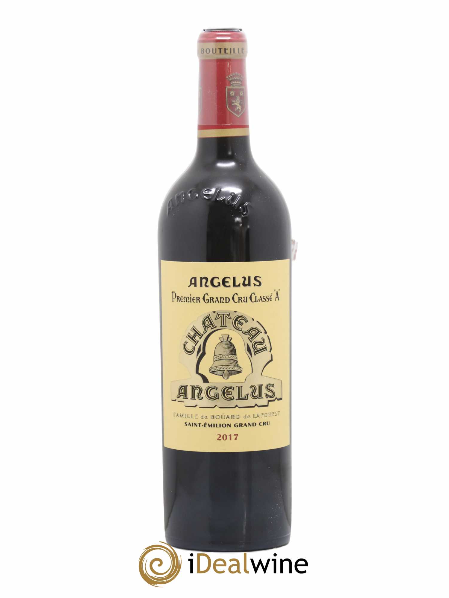 Château Angélus 1er Grand Cru Classé A 2017 - Lot de 1 bouteille - 0