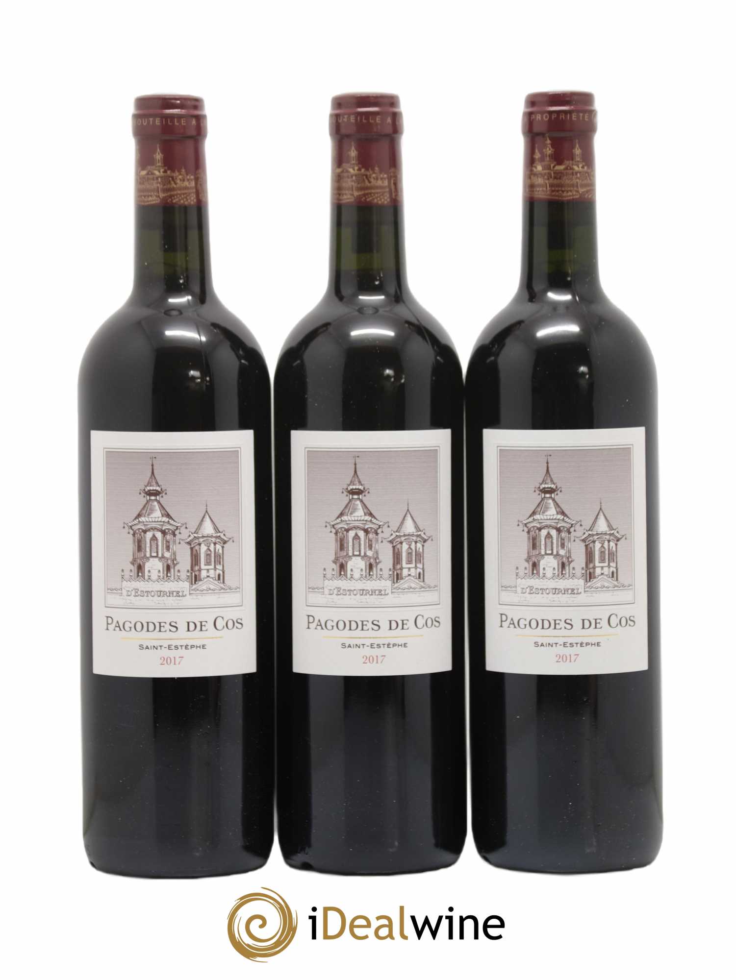 Les Pagodes de Cos Second Vin 2017 - Lot de 6 bouteilles - 1