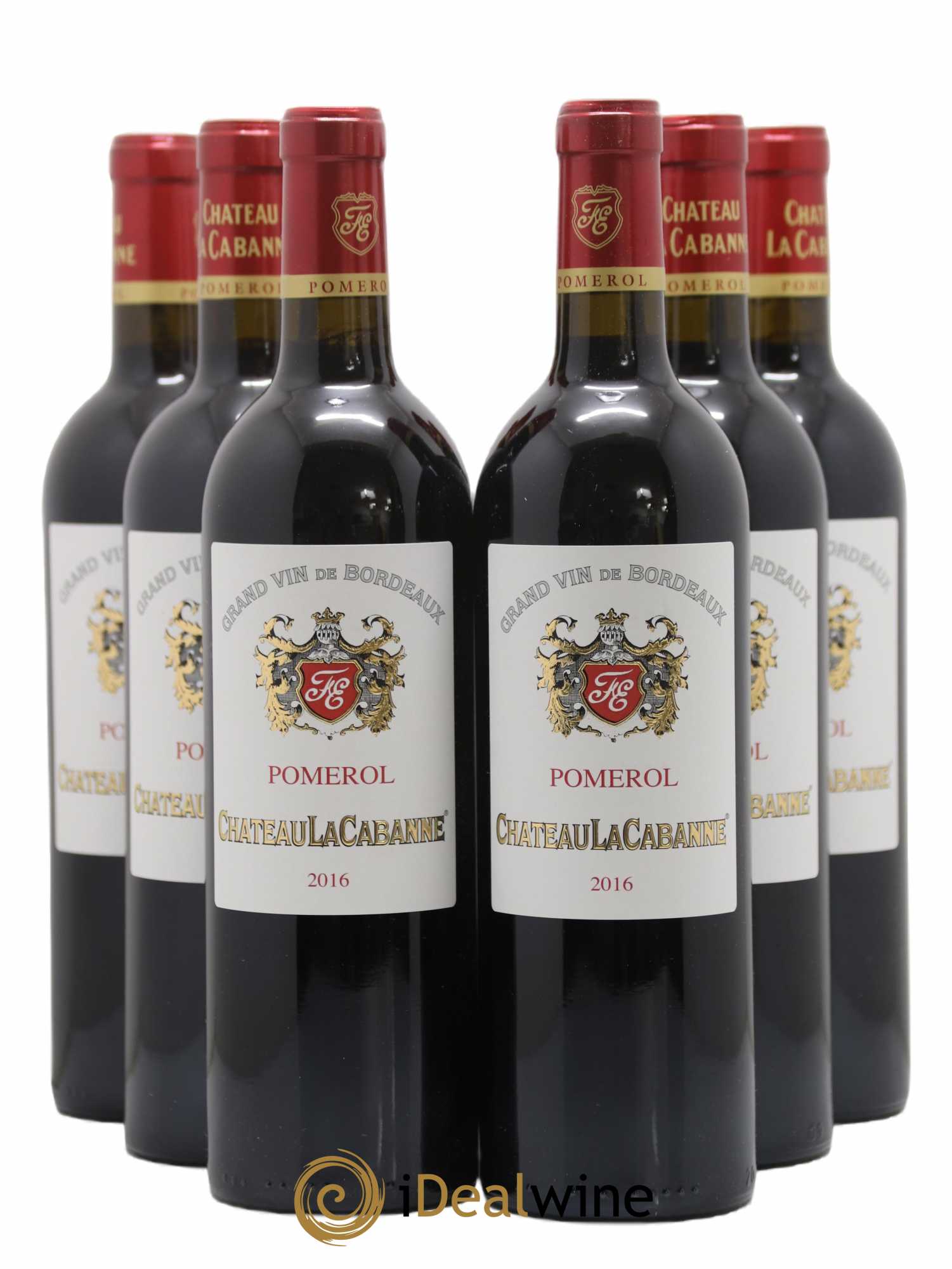Château la Cabanne 2016 - Lot de 6 bouteilles - 0
