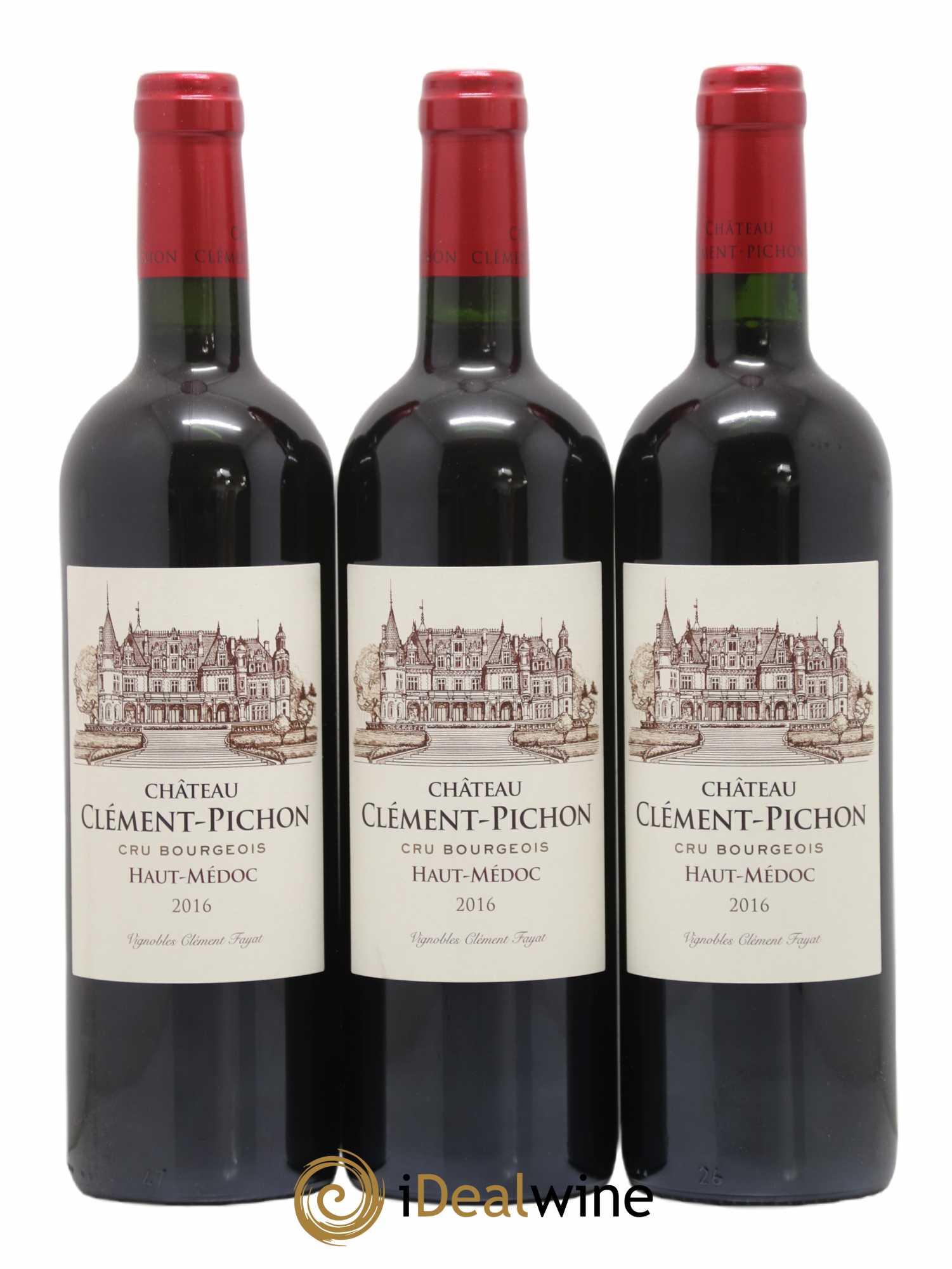 Château Clément-Pichon Cru Bourgeois 2016 - Lot de 6 bouteilles - 2