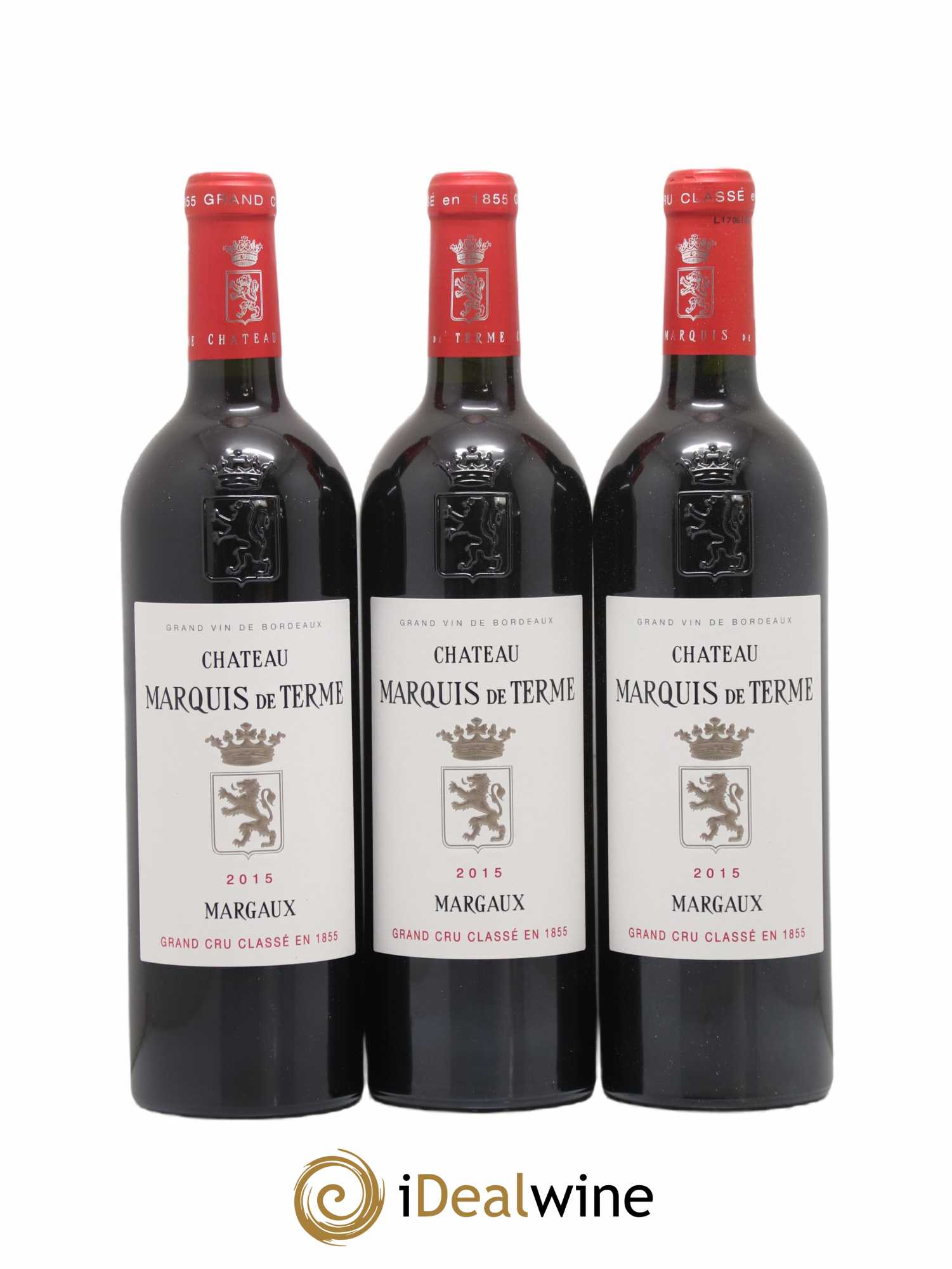 Château Marquis de Terme 4ème Grand Cru Classé 2015 - Lot de 6 bouteilles - 2
