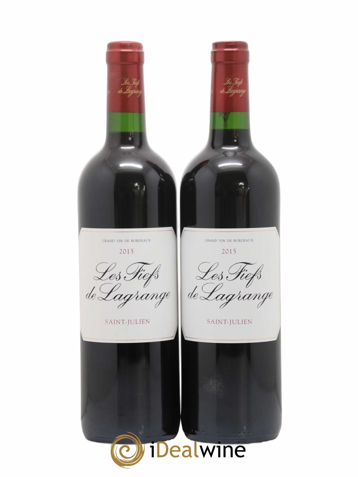 Les Fiefs de Lagrange Second Vin 2015 - Lot de 2 bouteilles - 0