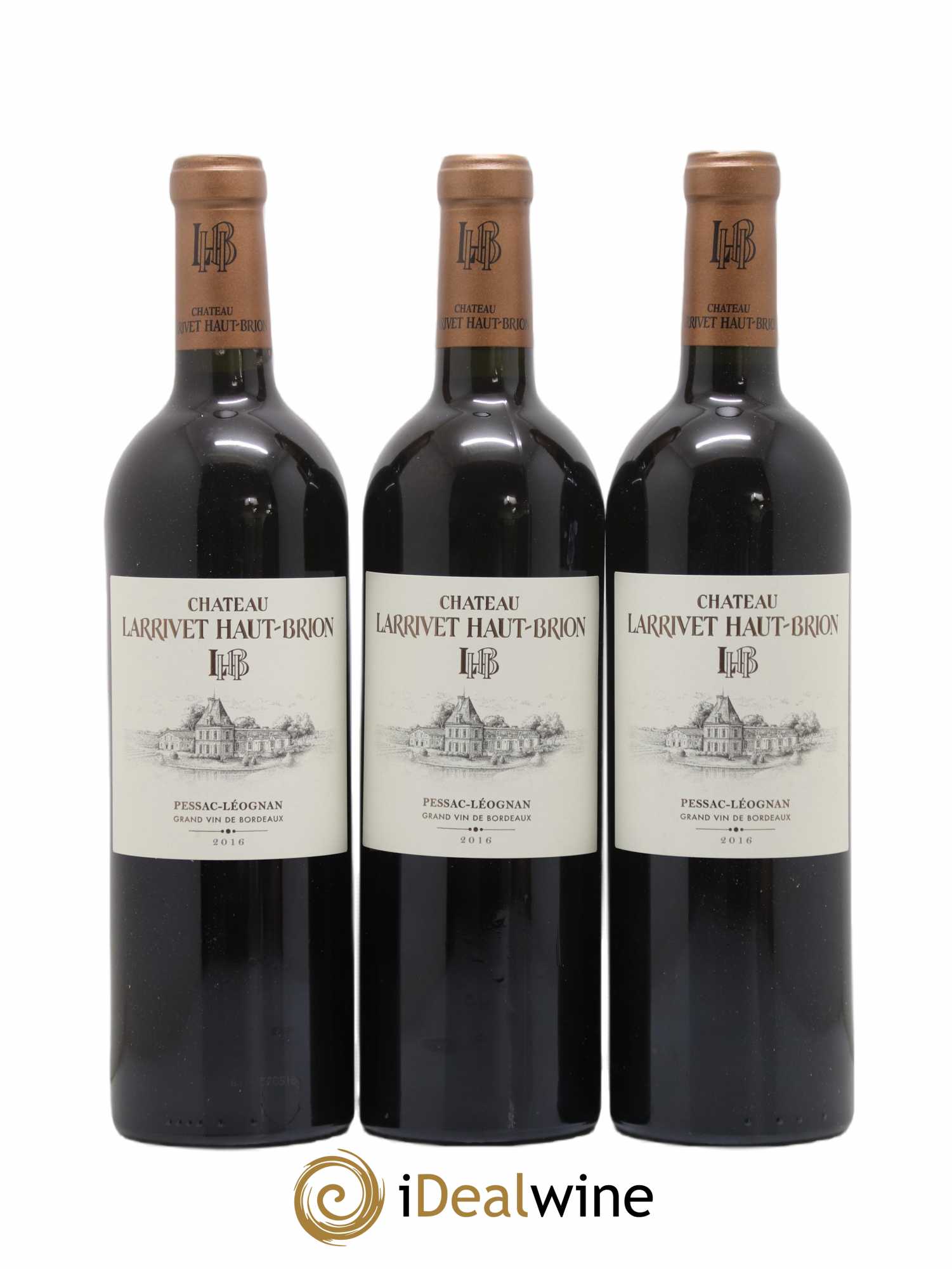 Château Larrivet Haut-Brion 2016 - Lot de 6 bouteilles - 2