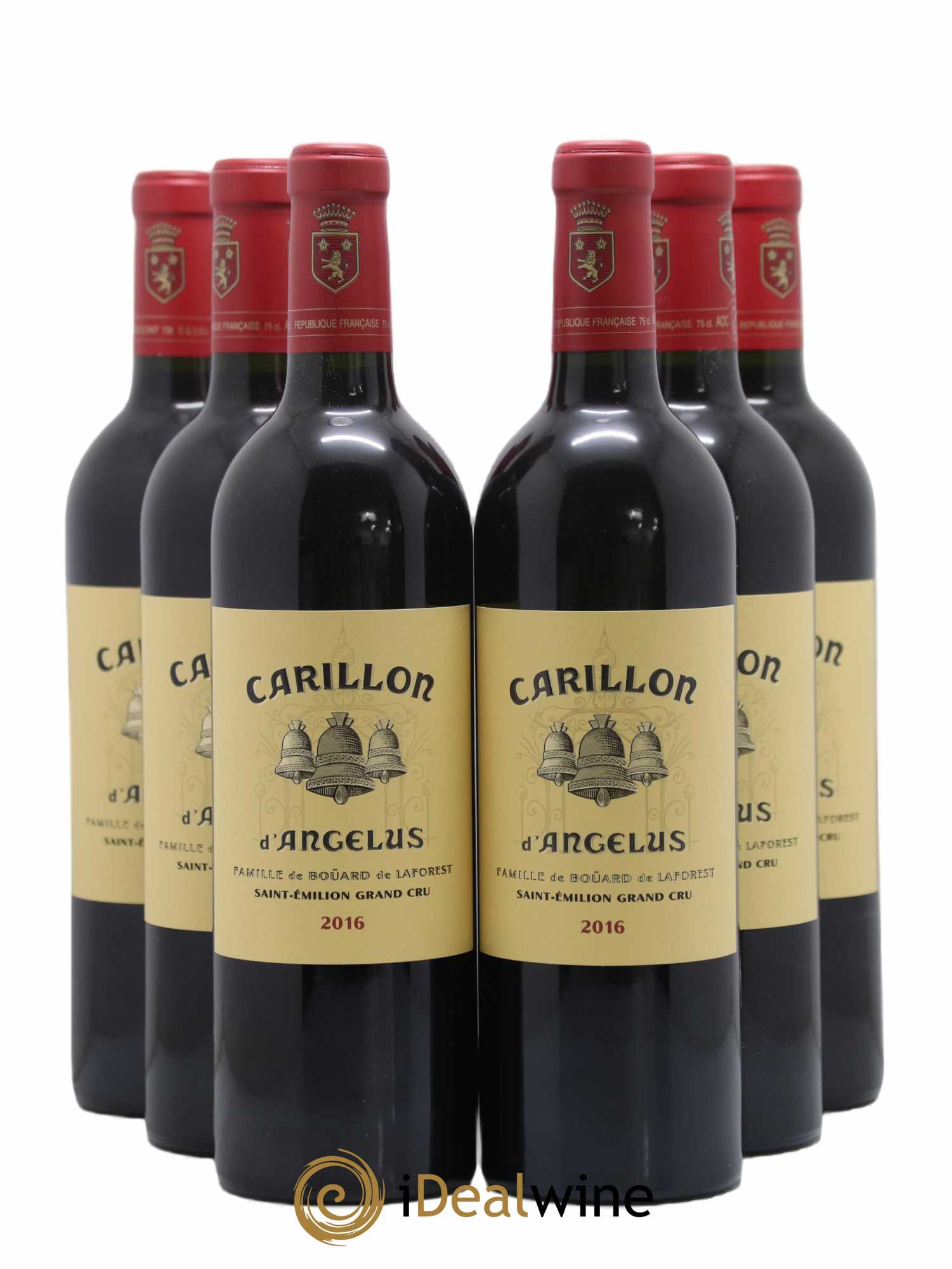 Le Carillon de l'Angélus Second Vin 2016 - Lot de 6 bouteilles - 0