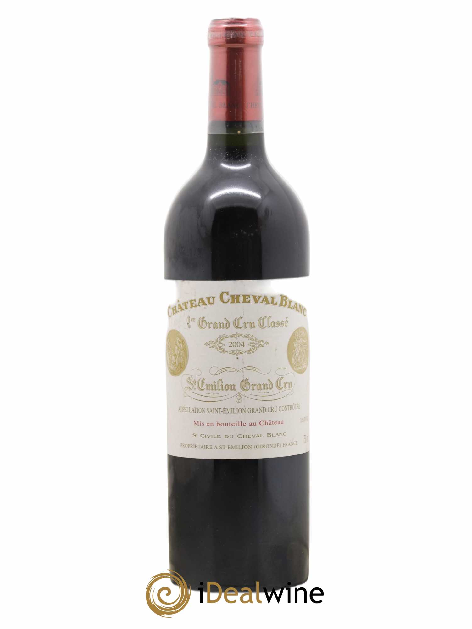 Château Cheval Blanc 1er Grand Cru Classé A 2004 - Lot de 1 bouteille - 0