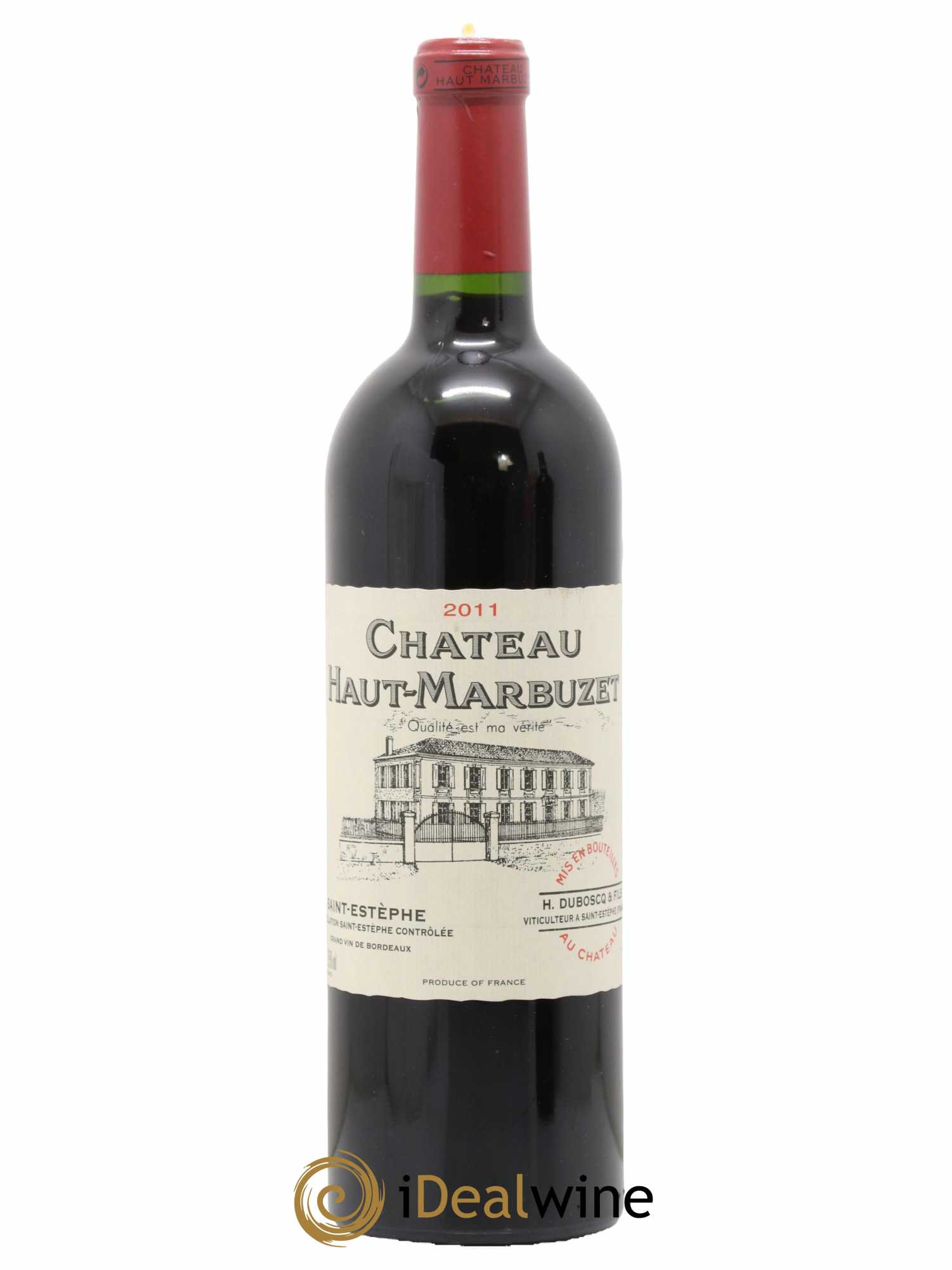 Château Haut Marbuzet 2011 - Lot de 1 bouteille - 0