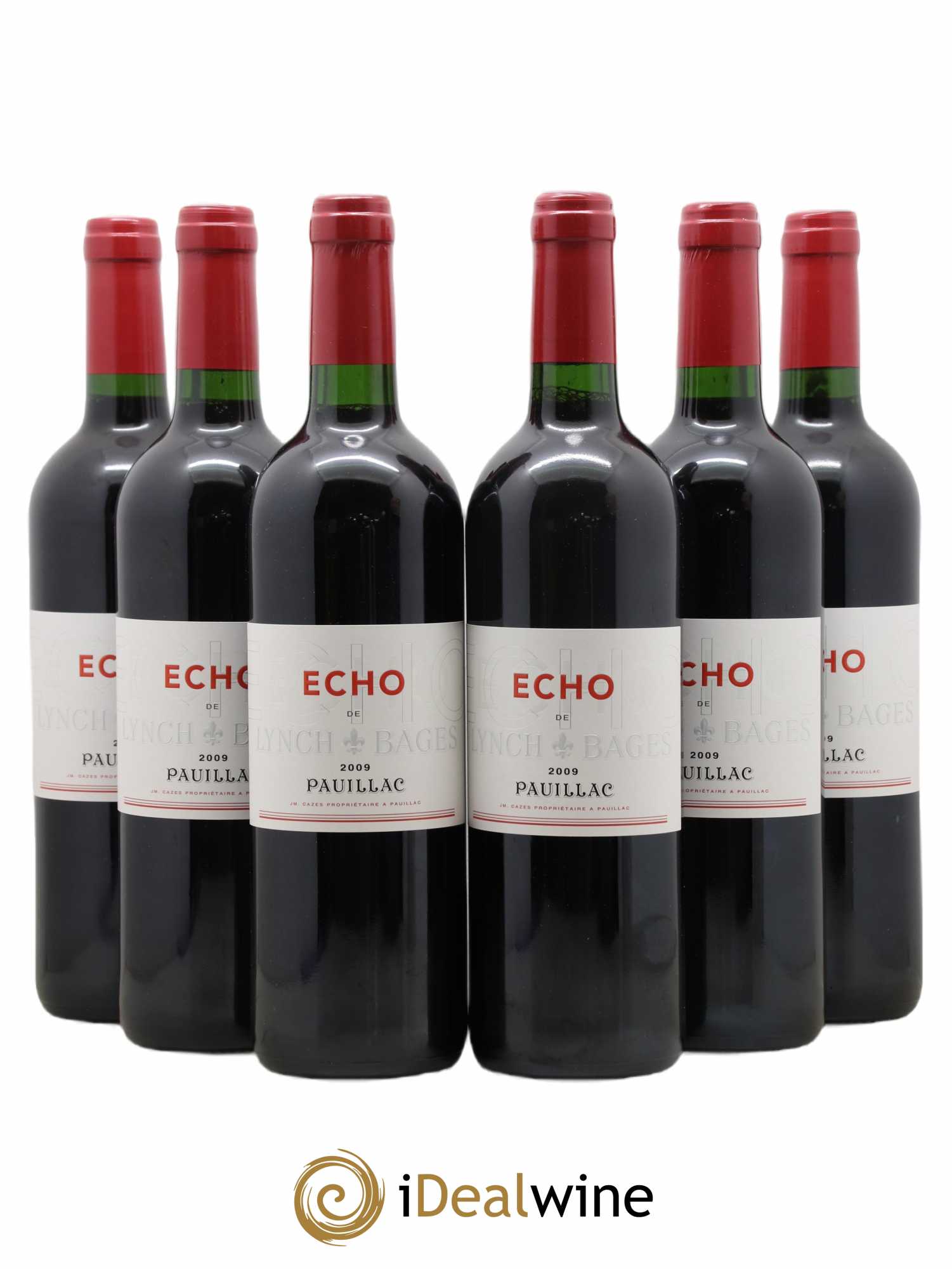 Echo de Lynch Bages Second Vin 2009 - Lot de 6 bouteilles - 0