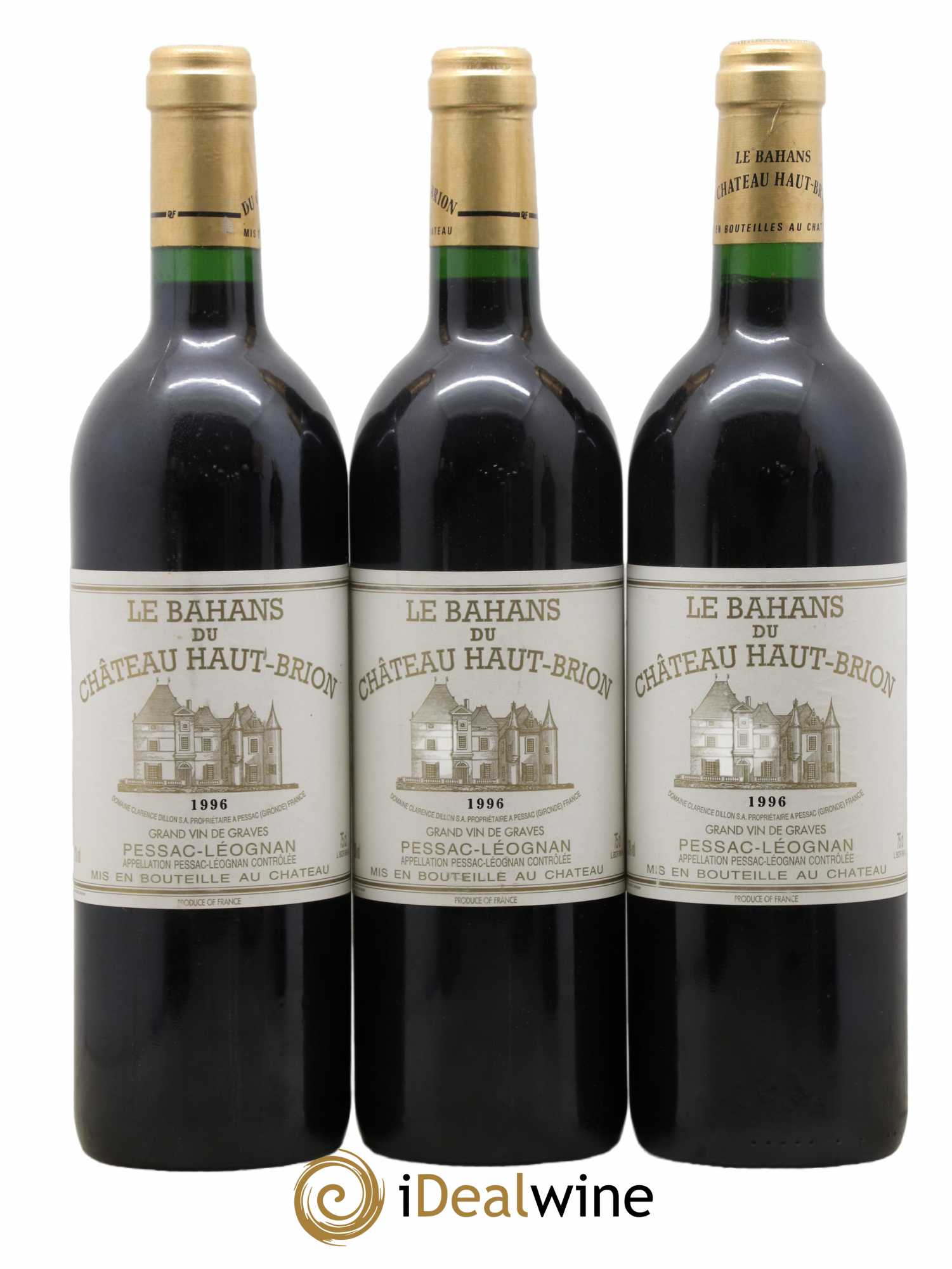Clarence (Bahans) de Haut-Brion Second Vin 1996 - Lot de 6 bouteilles - 2