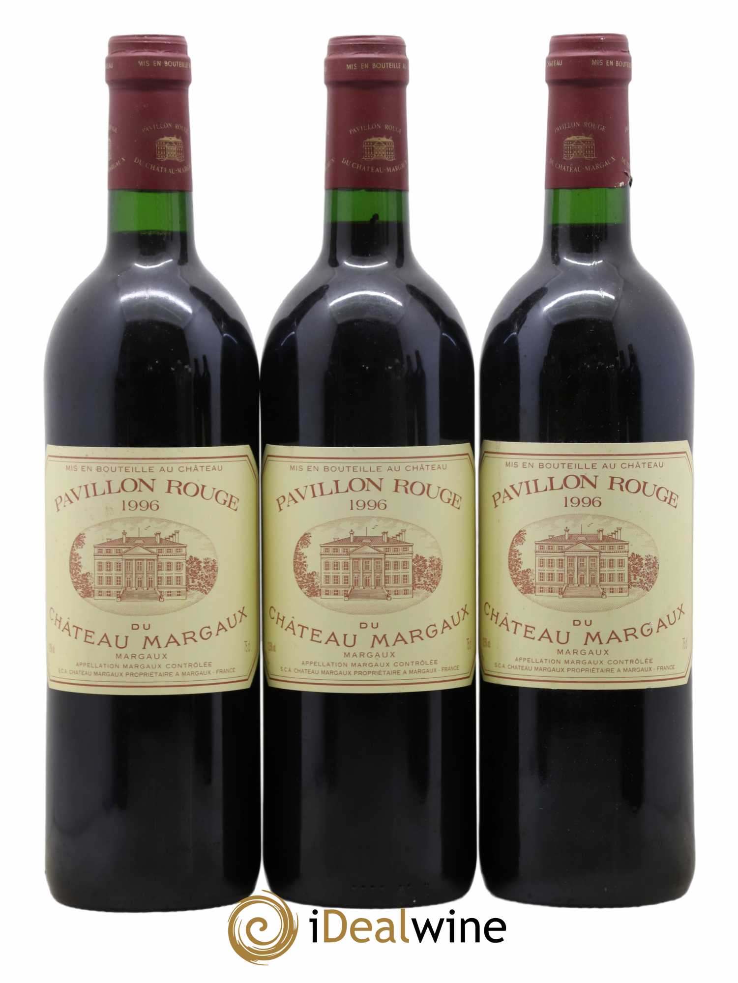 Pavillon Rouge du Château Margaux Second Vin 1996 - Lot de 6 bouteilles - 1