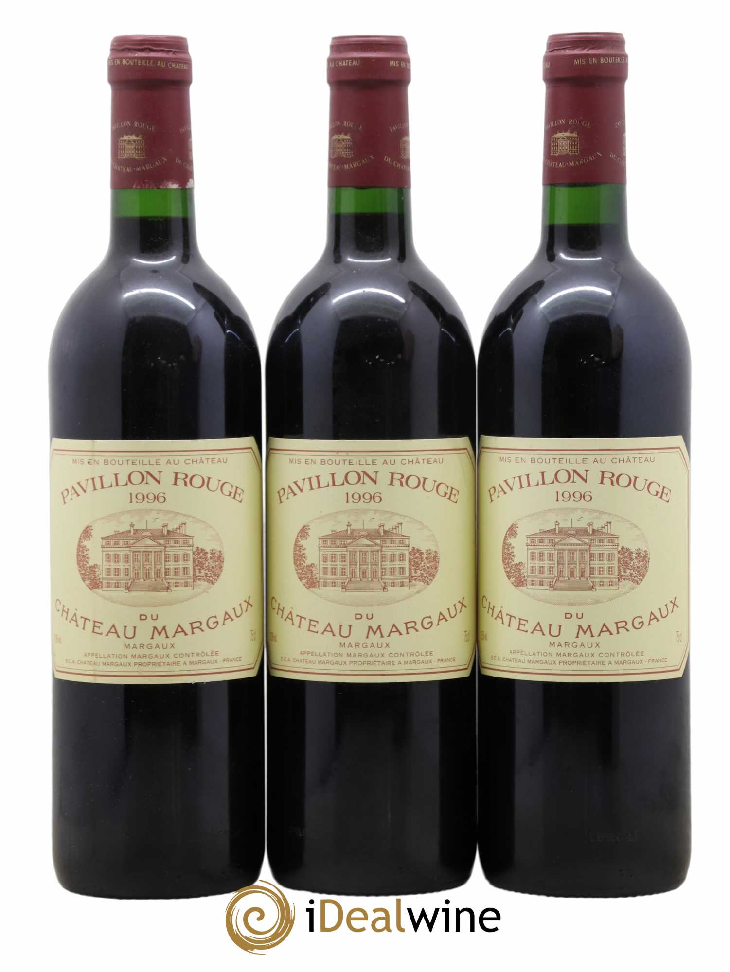 Pavillon Rouge du Château Margaux Second Vin 1996 - Lot de 6 bouteilles - 2