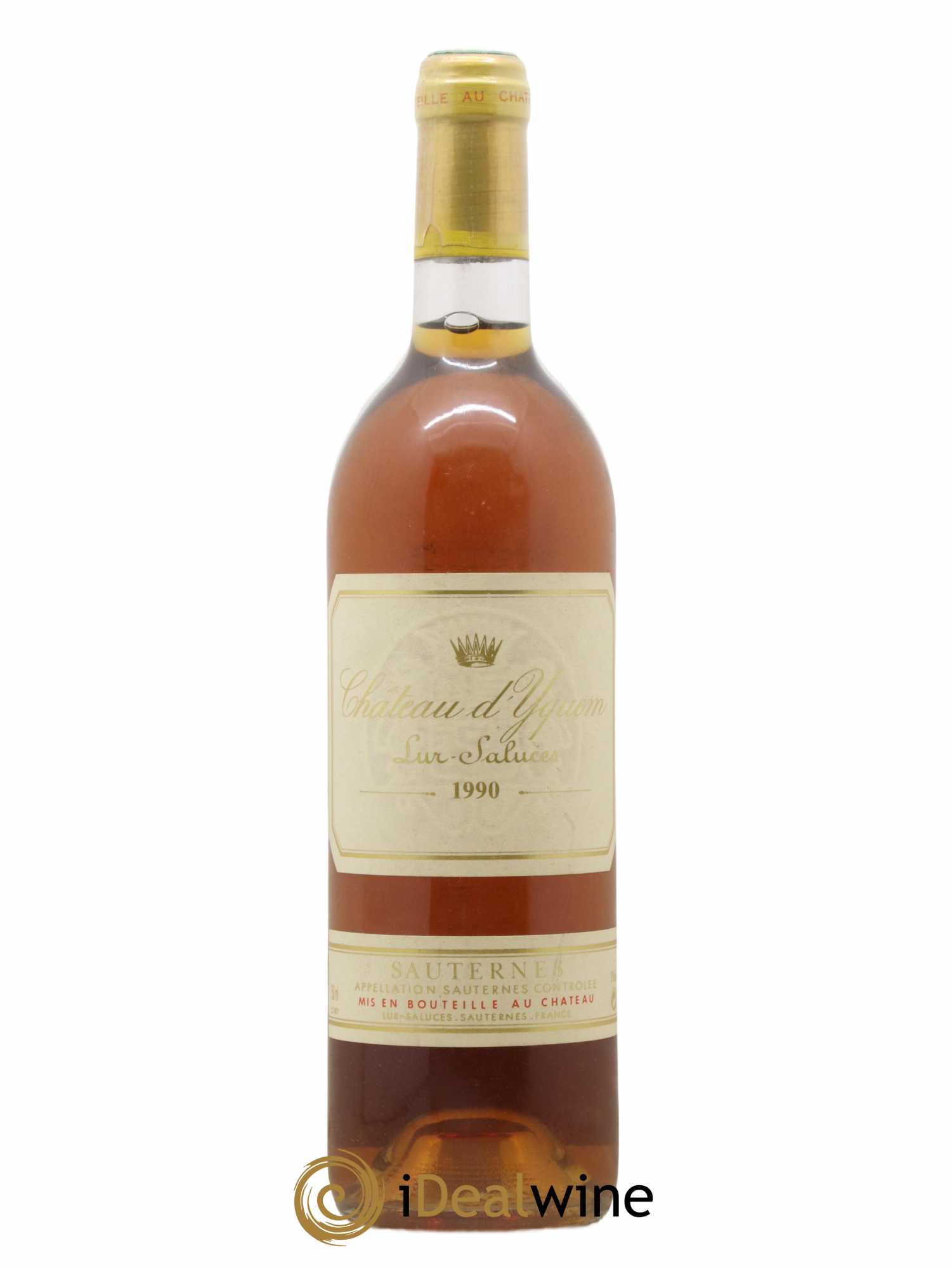 Château d' Yquem 1er Cru Classé Supérieur 1990 - Lotto di 1 bottiglia - 0