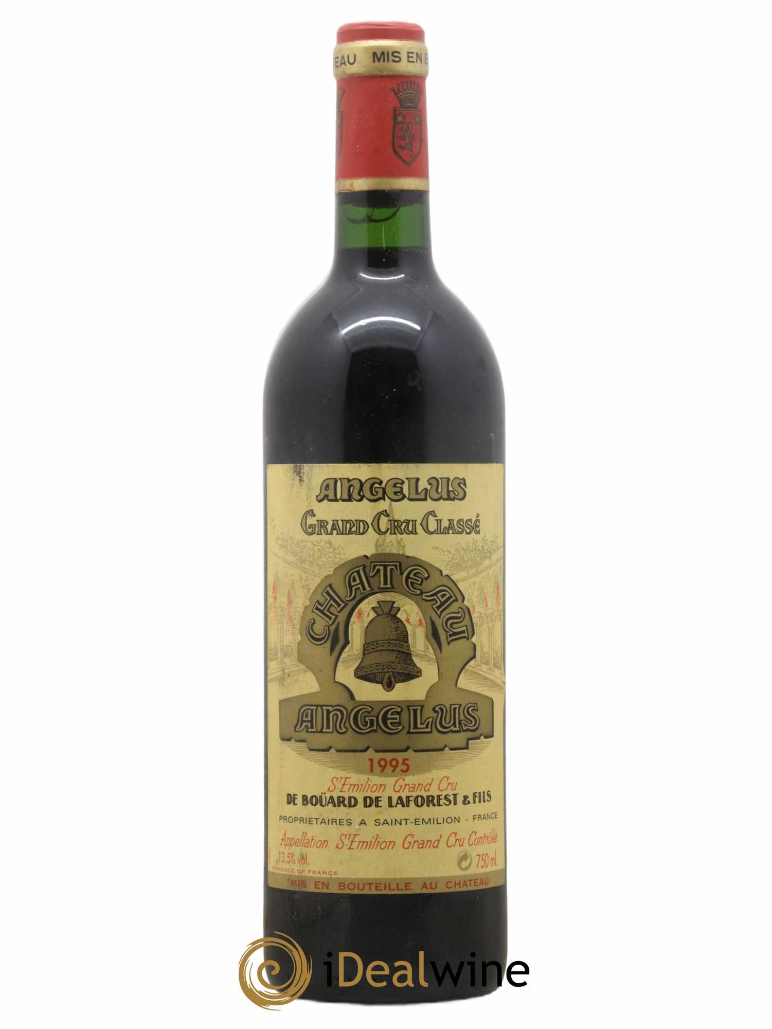 Château Angélus 1er Grand Cru Classé A 1995 - Lot de 1 bouteille - 0