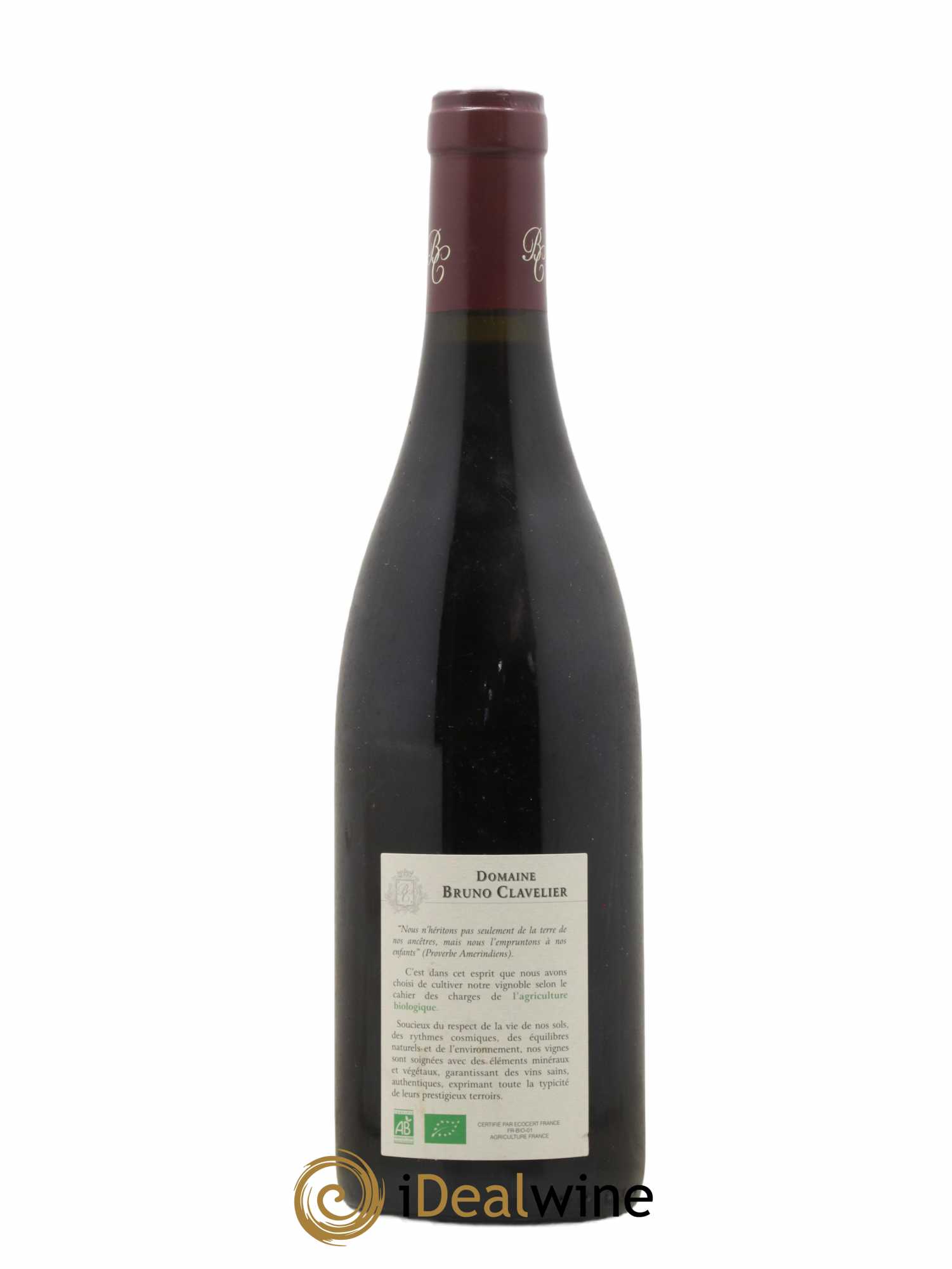 Corton Grand Cru Le Rognet Vieilles Vignes Bruno Clavelier 2013 - Lot de 1 bouteille - 1