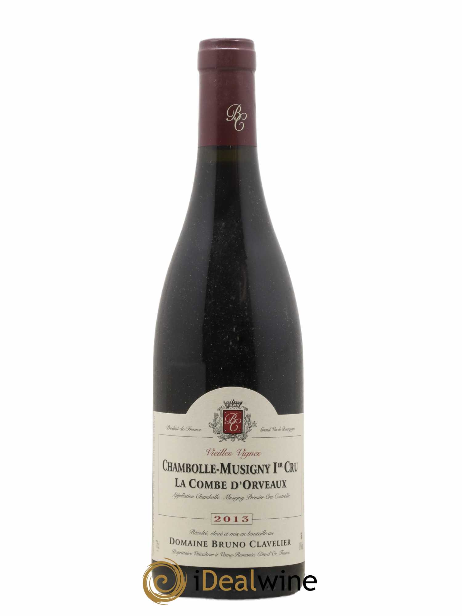 Chambolle-Musigny 1er Cru La Combe d'Orveaux Vieilles Vignes Bruno Clavelier 2013 - Lot de 1 bouteille - 0
